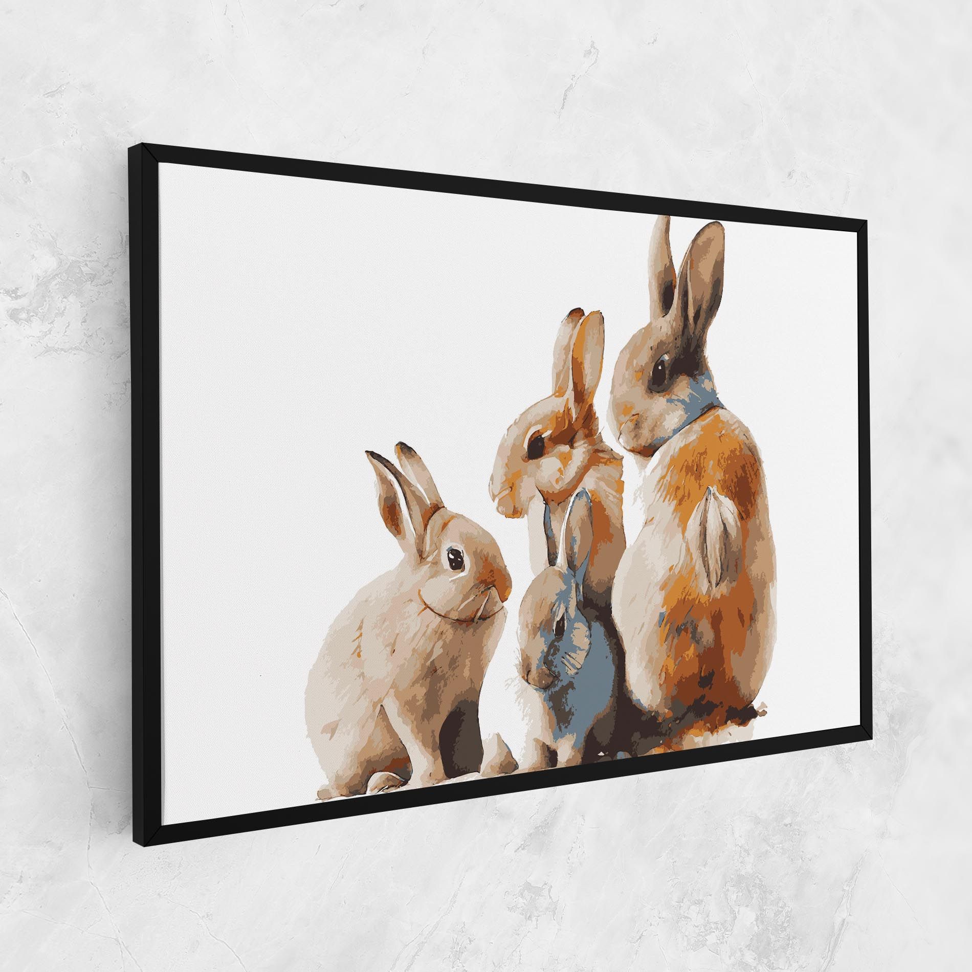 Bunny Family mockup 1