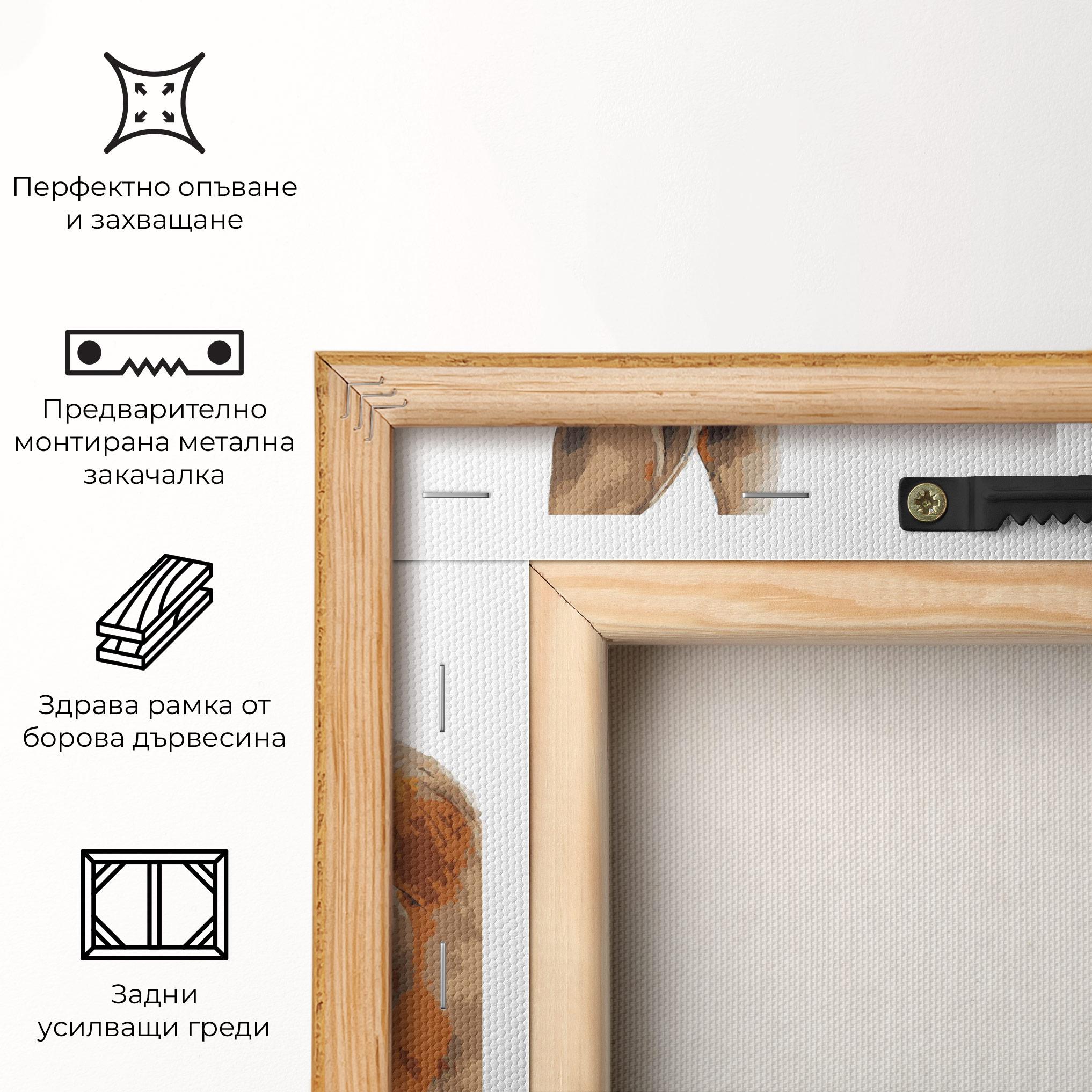 Картина на платно Bunny Family mockup 5