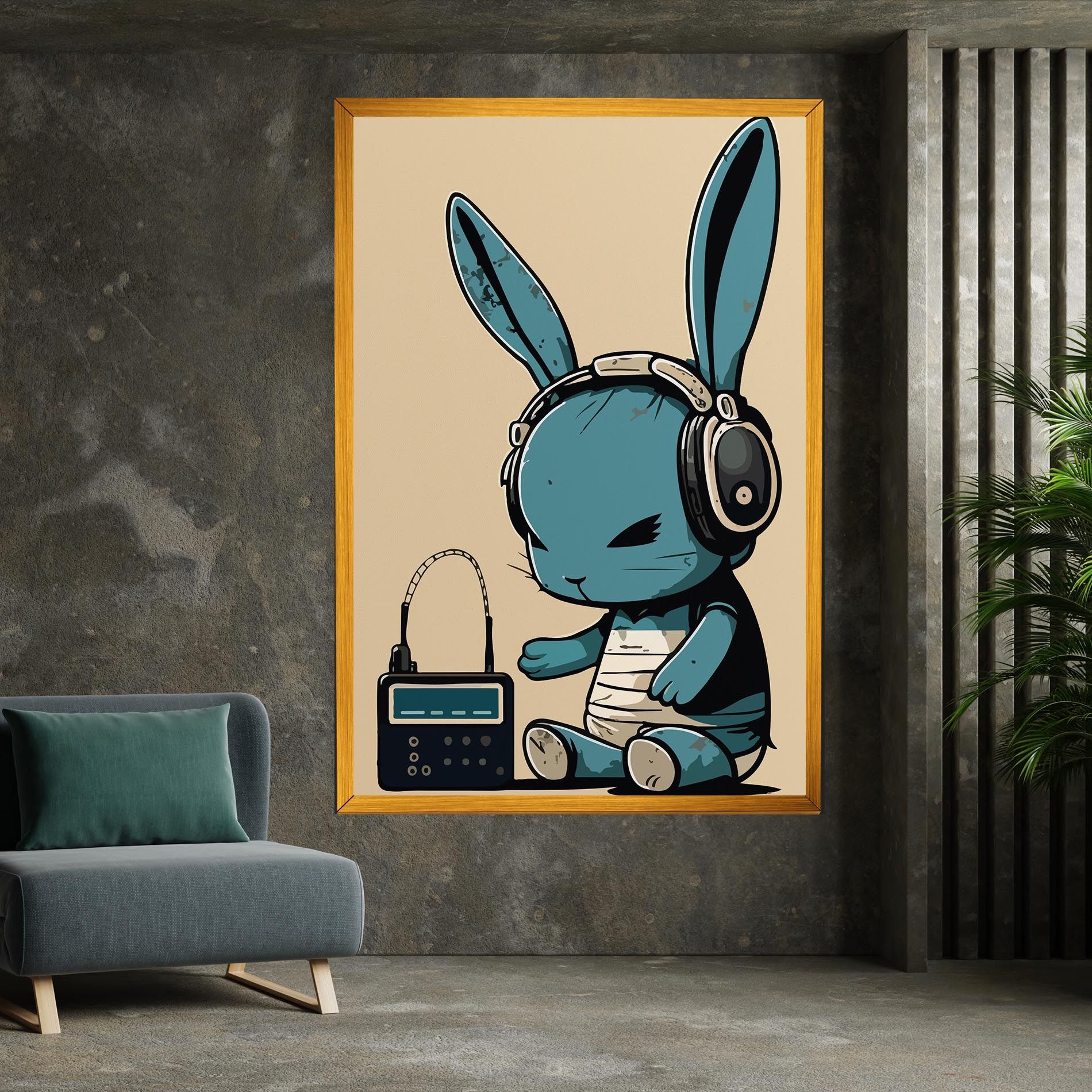 Blue Baby Bunny mockup 7