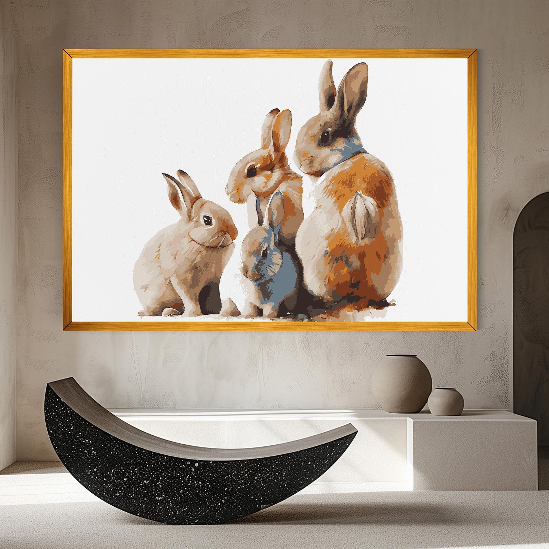Bunny Family mockup 8