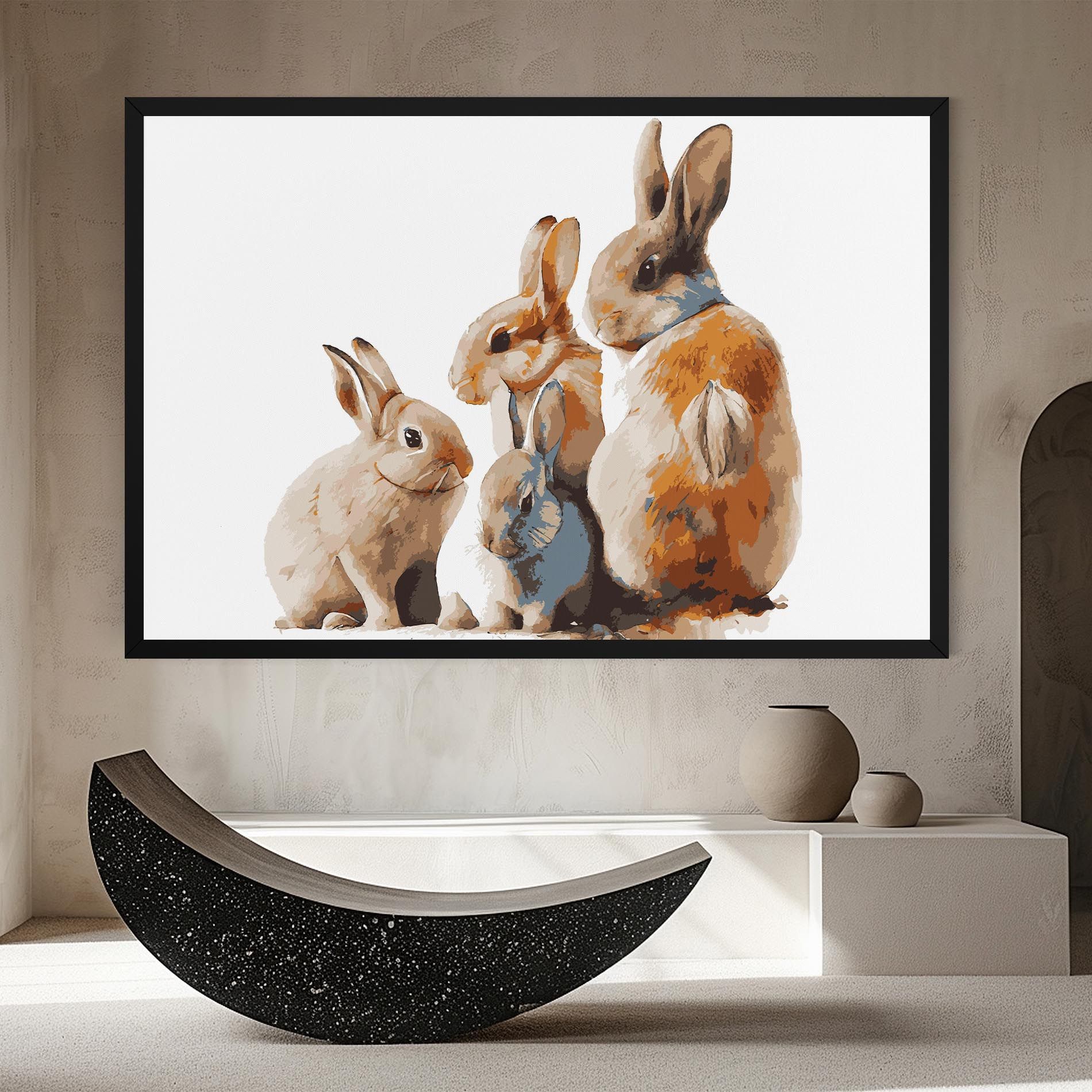 Bunny Family mockup 8