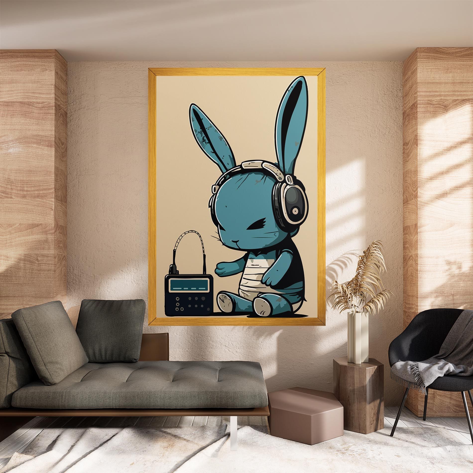 Blue Baby Bunny mockup 8