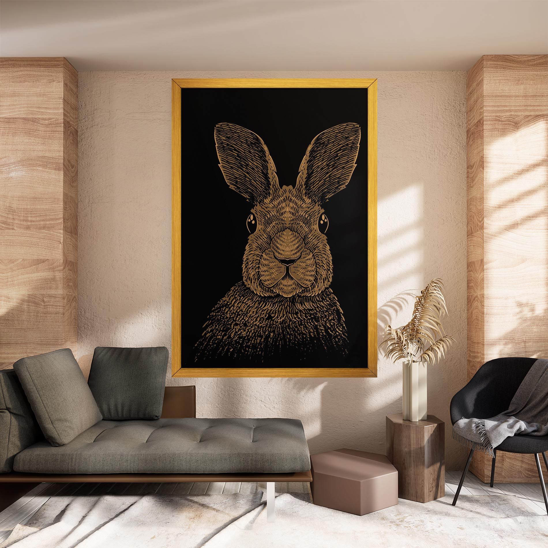 Brown Bunny mockup 8