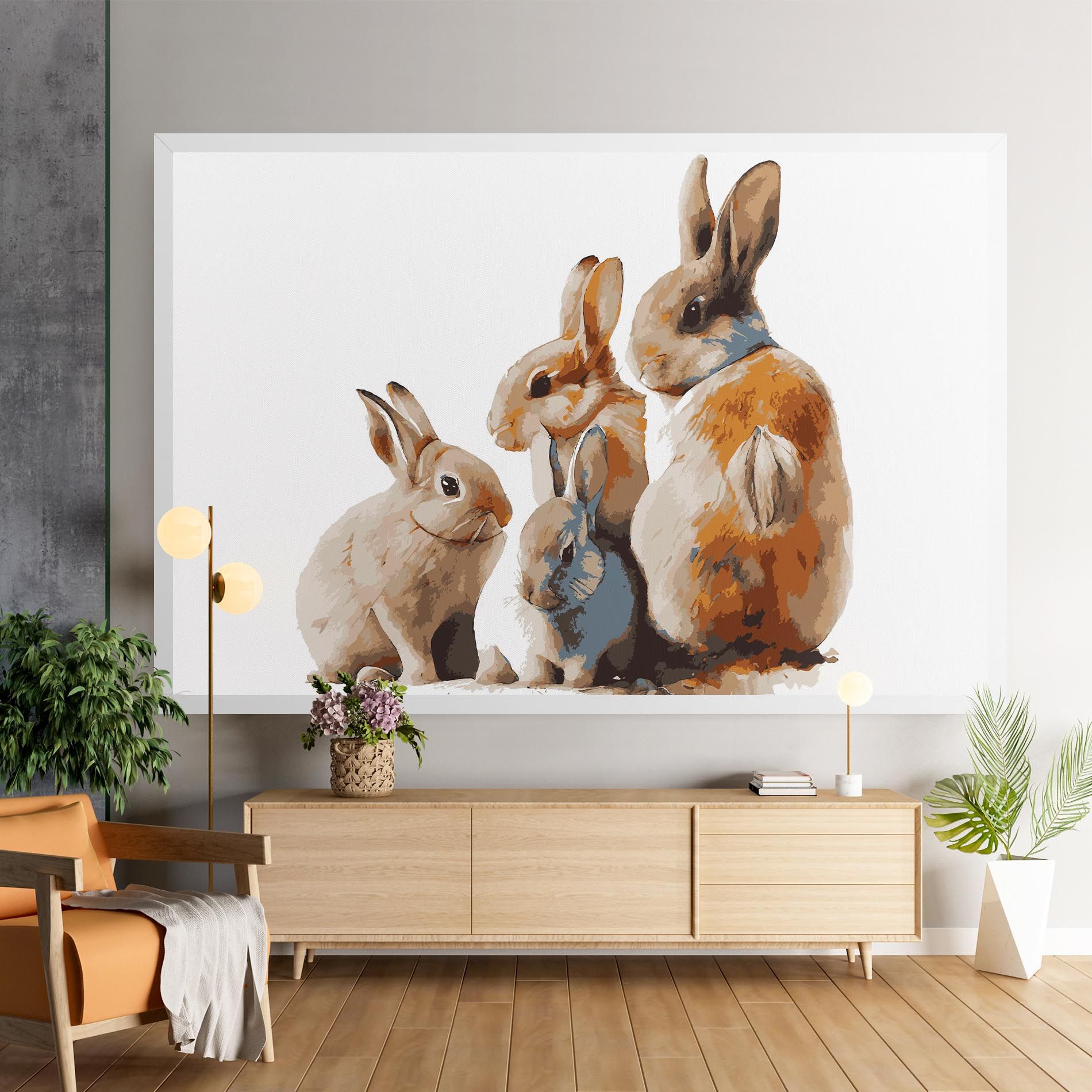 Bunny Family mockup 9
