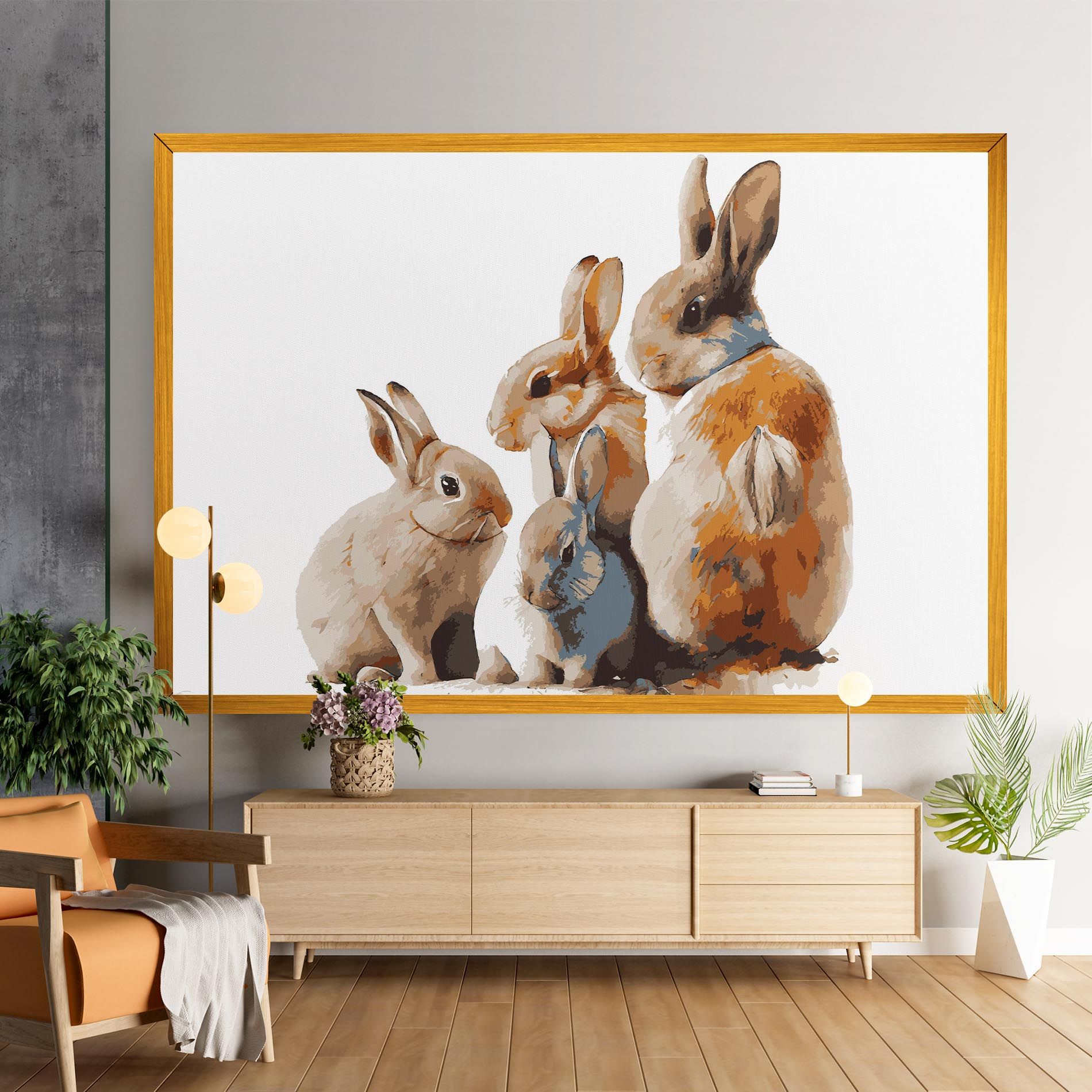 Bunny Family mockup 9