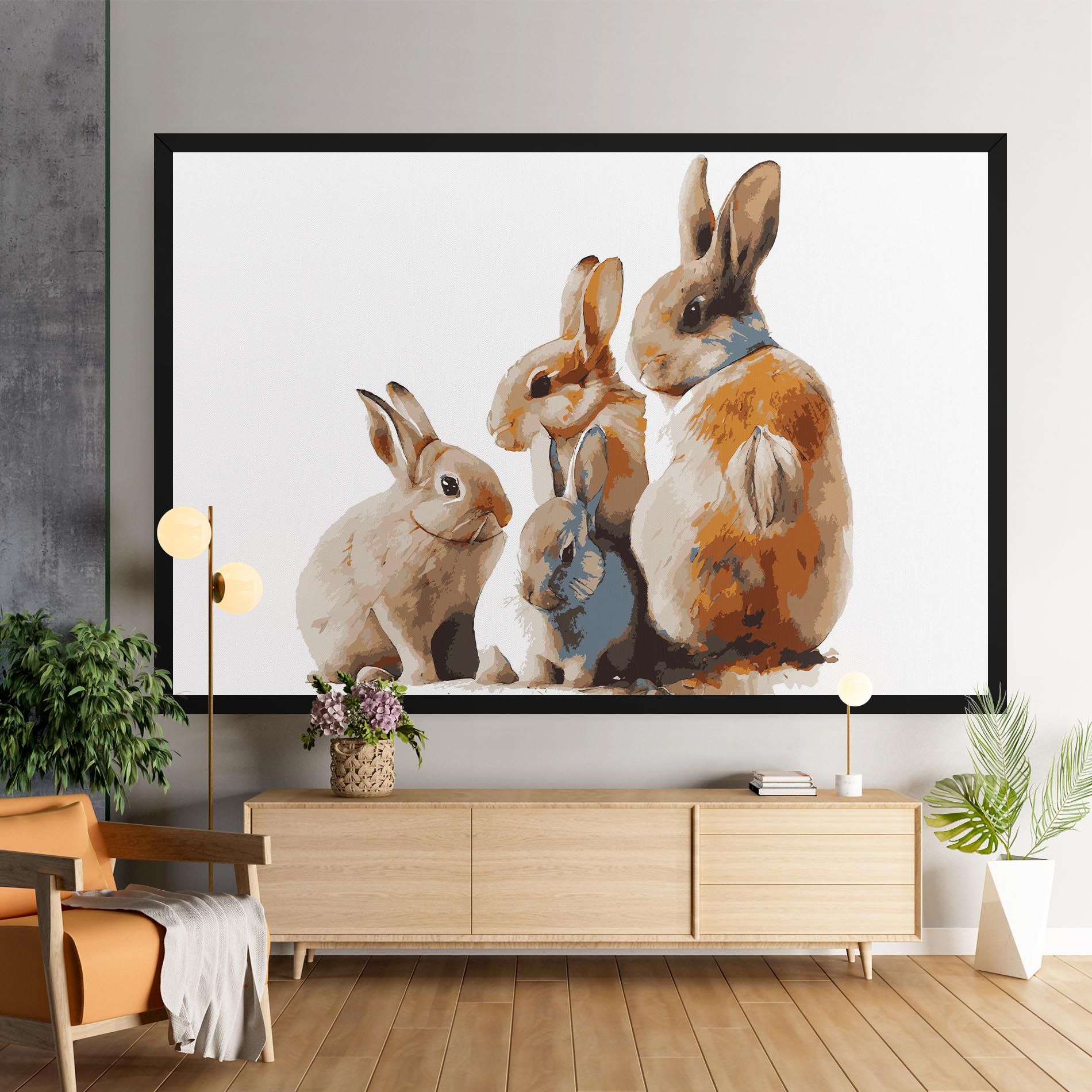 Bunny Family mockup 9