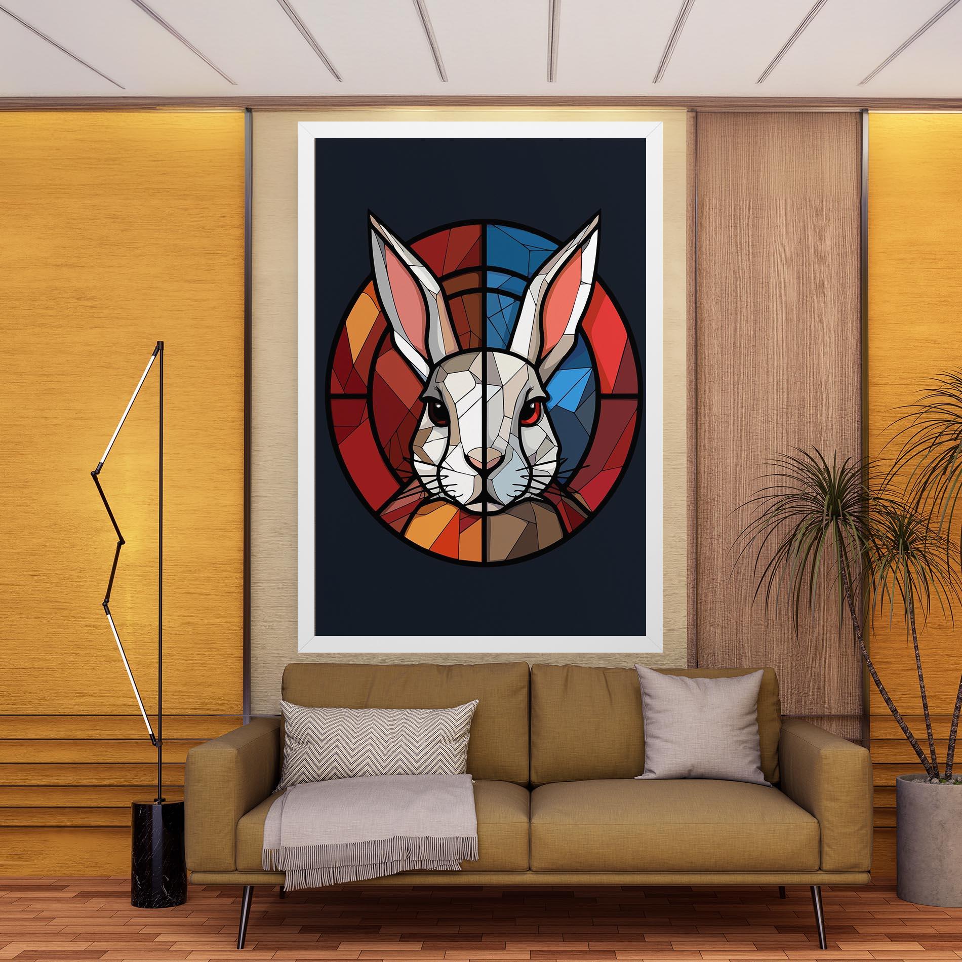 Картина на платно Bunny mockup 9