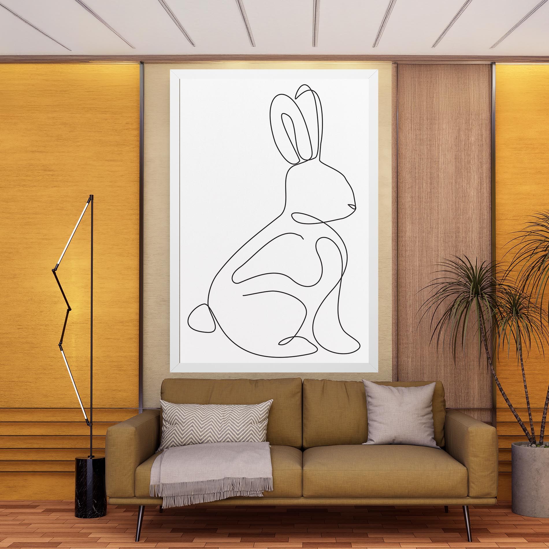 Cute Rabbit mockup 9
