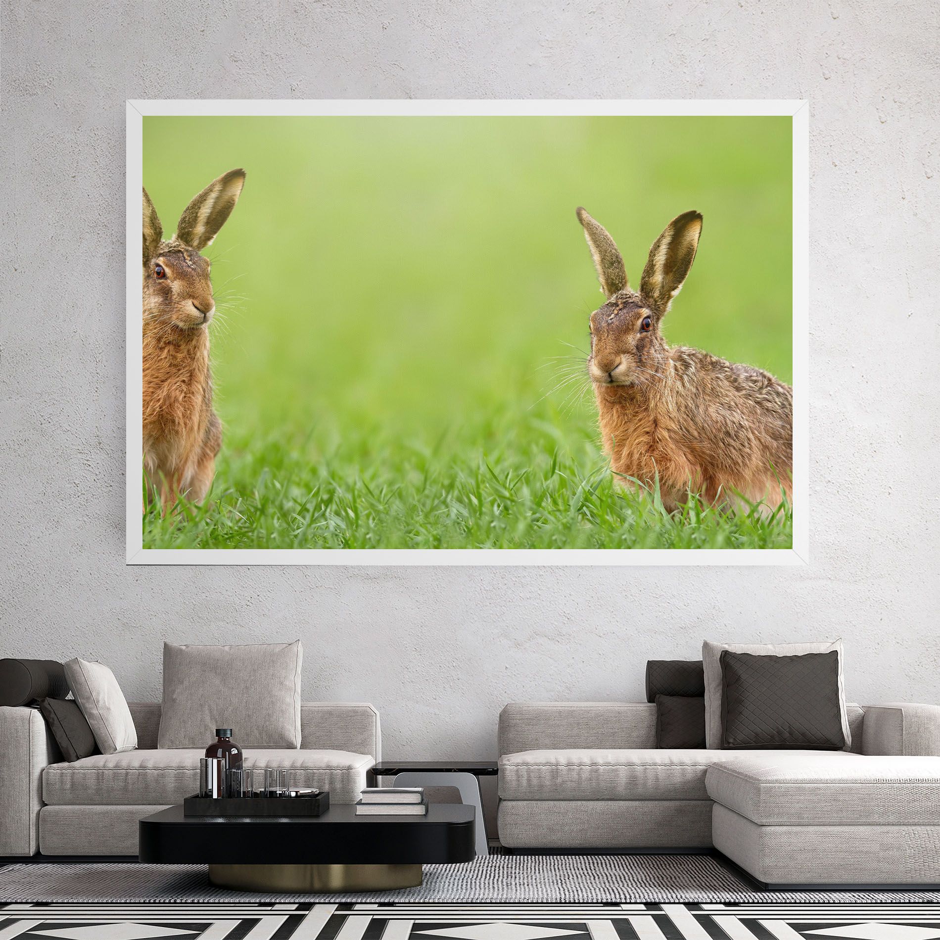 Brown Hares mockup 2