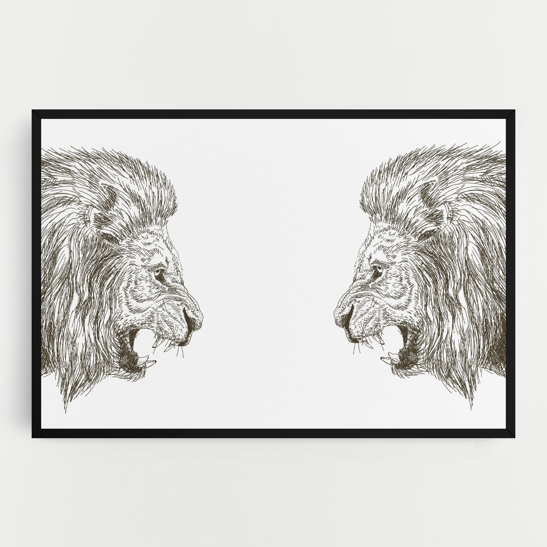 Lion For Text mockup 0