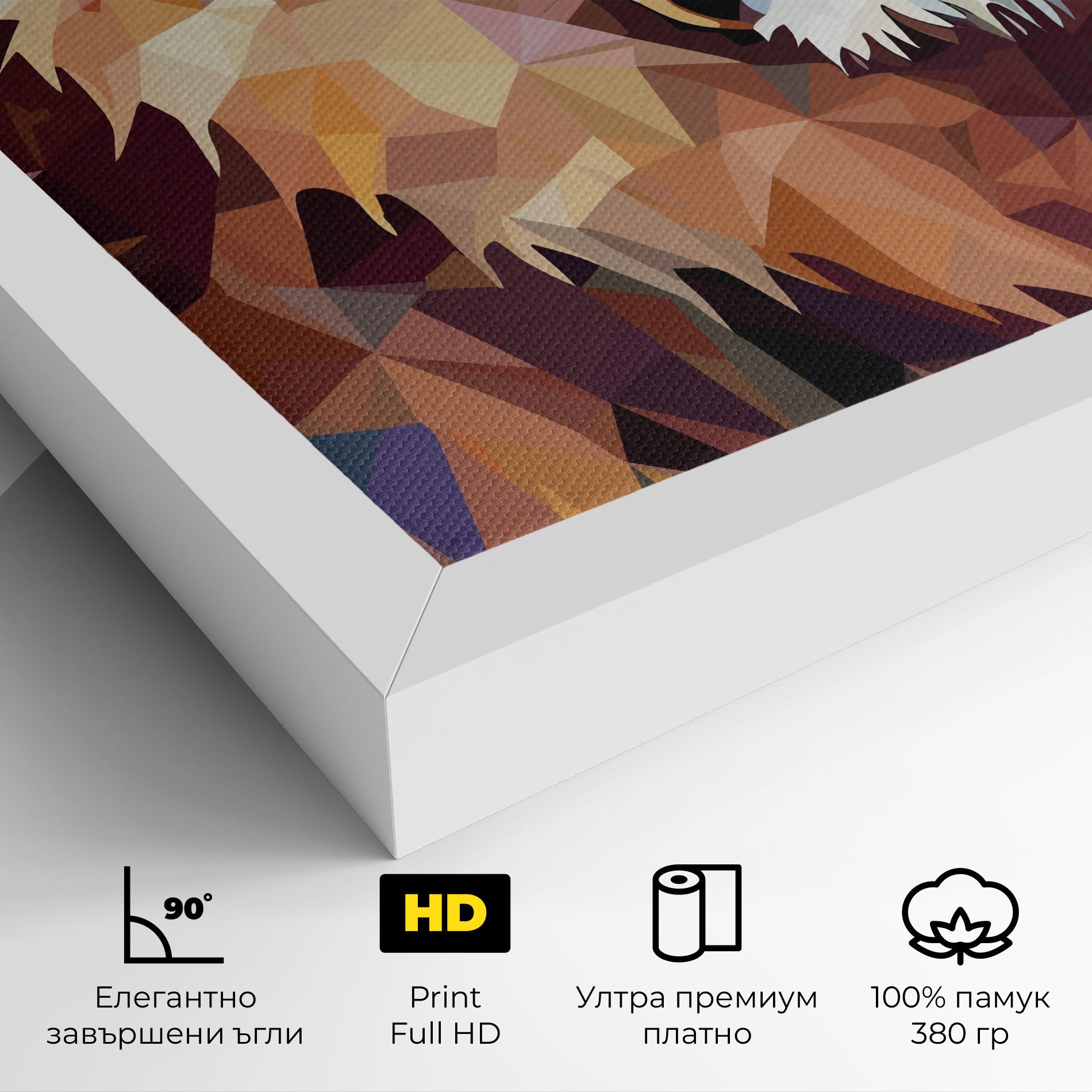 Artistic Lion Head mockup 4