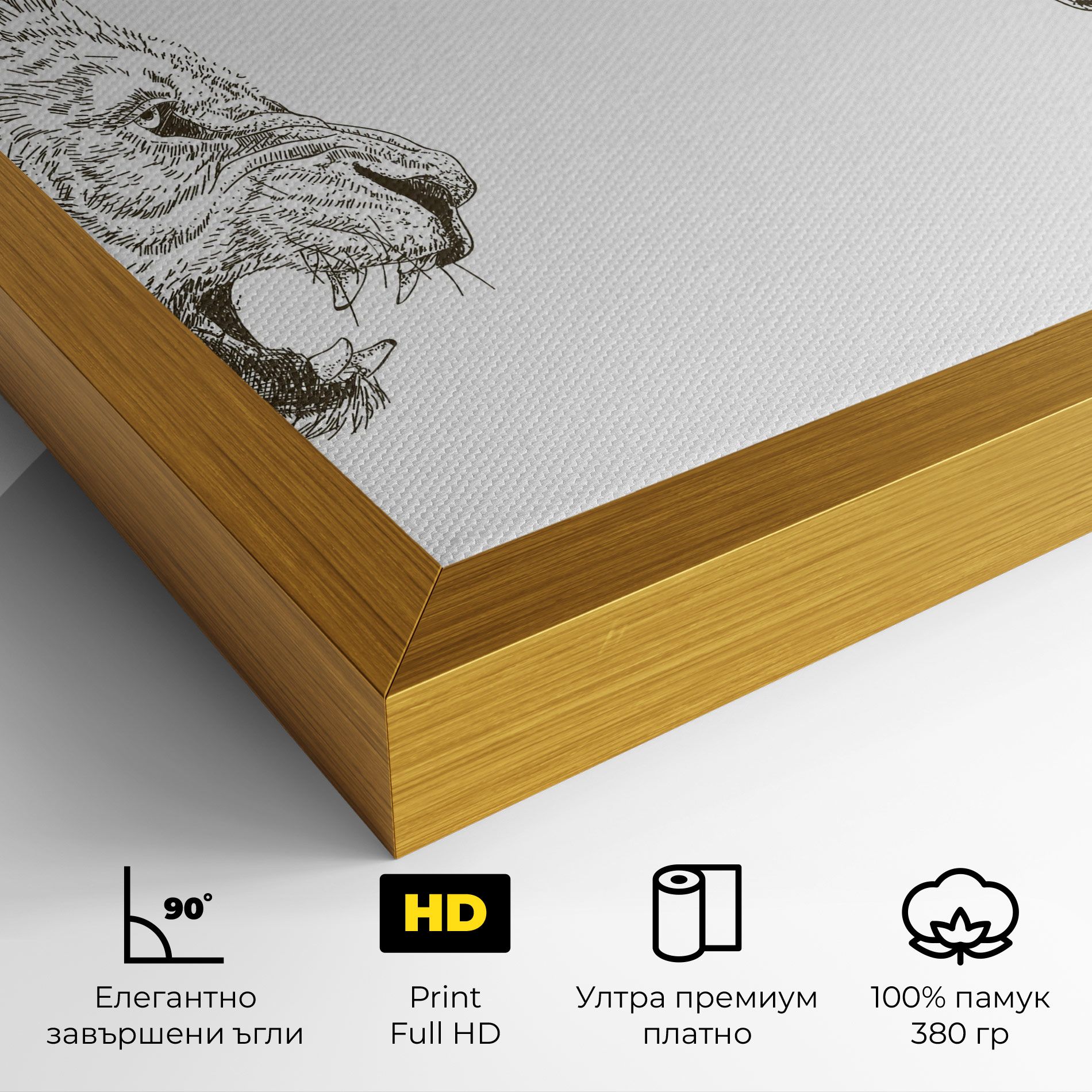 Lion For Text mockup 4