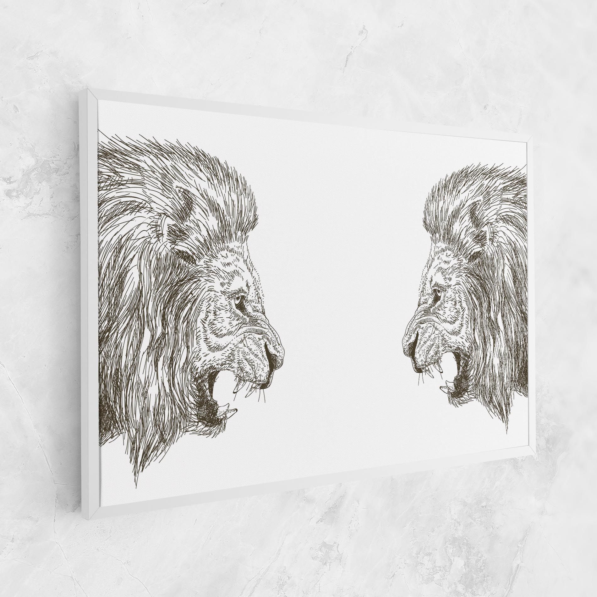 Lion For Text mockup 1