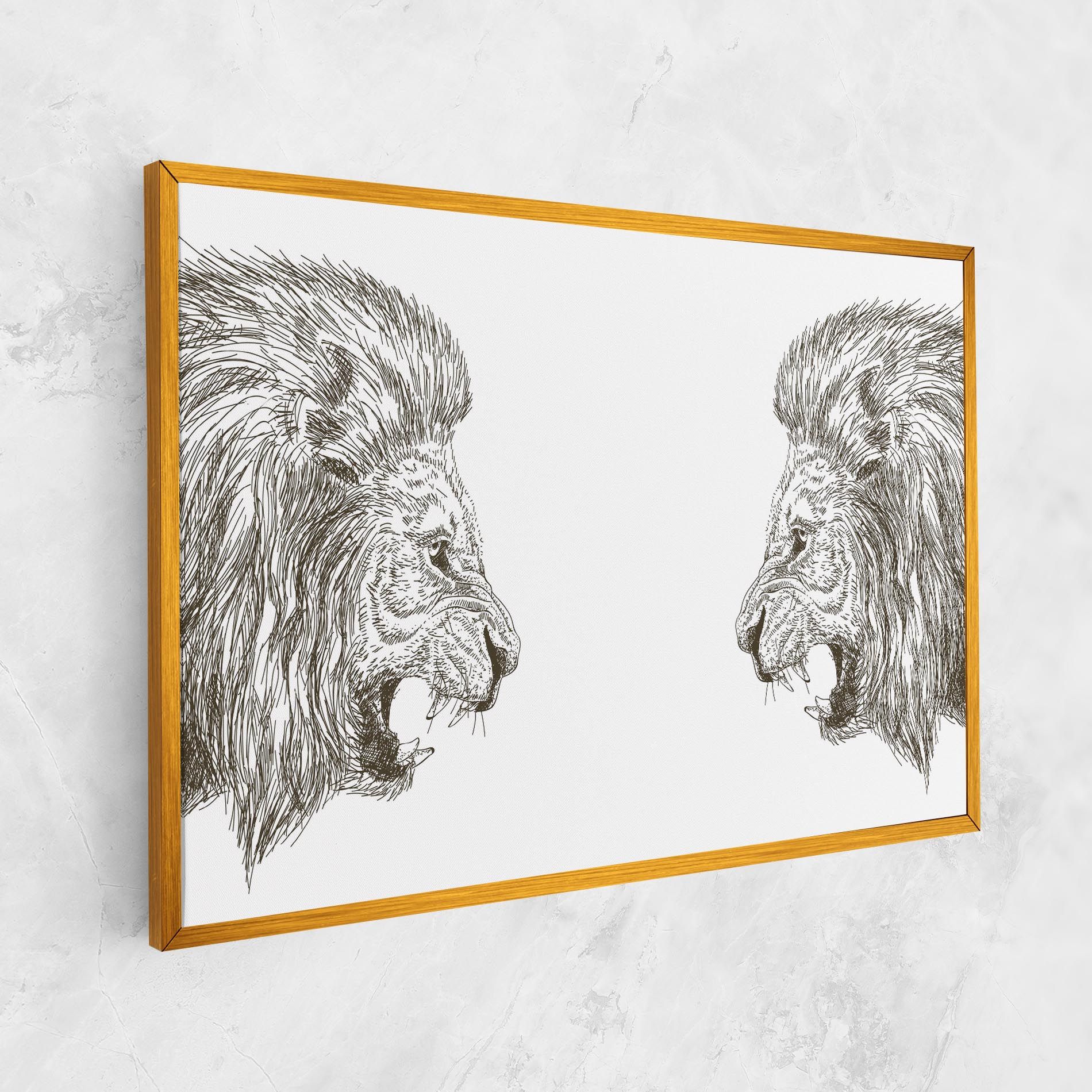 Lion For Text mockup 1
