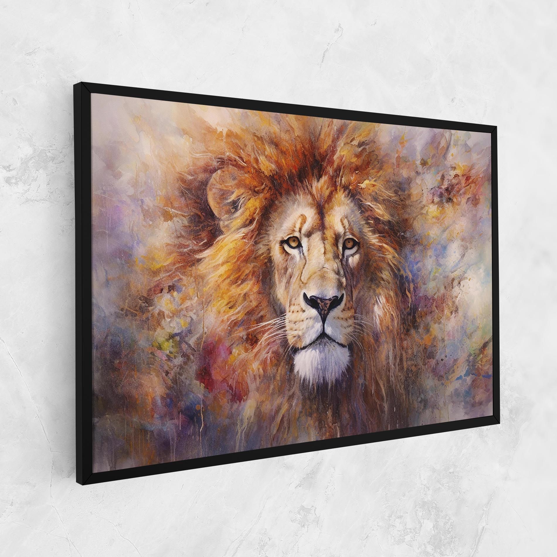Abstract Lion Head mockup 1