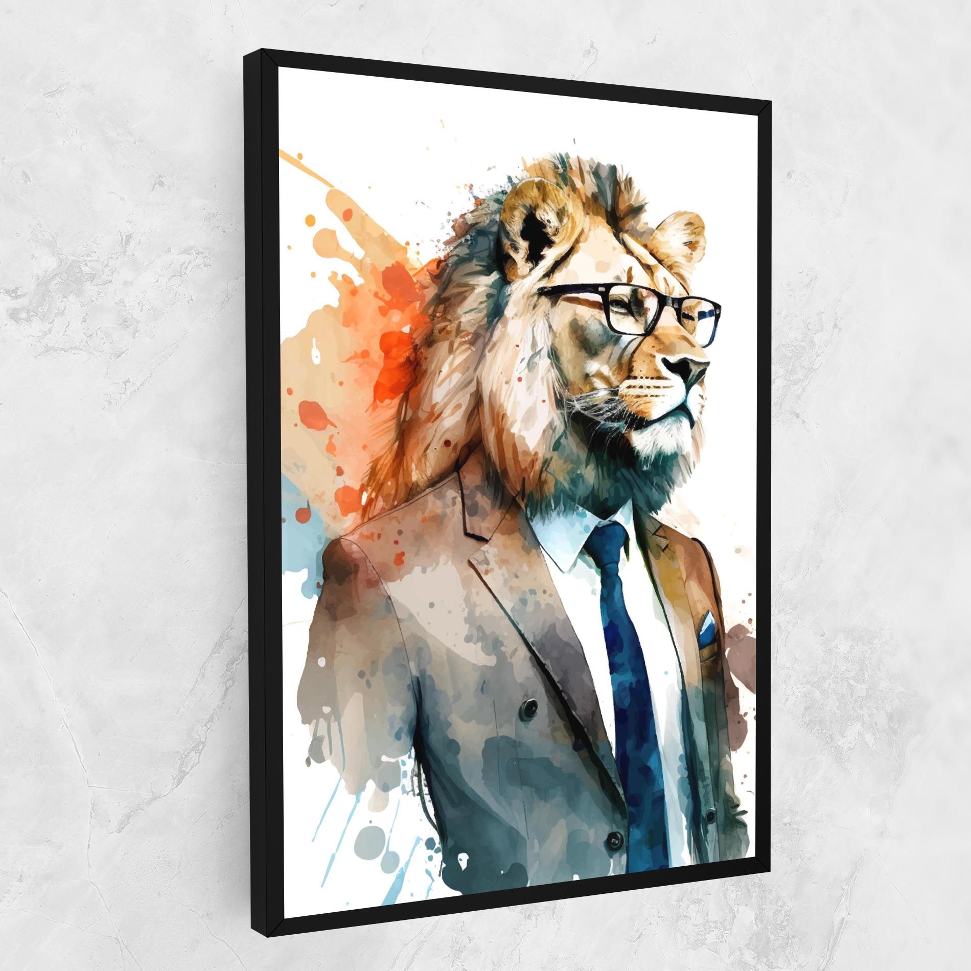 Brown Suit Lion mockup 1