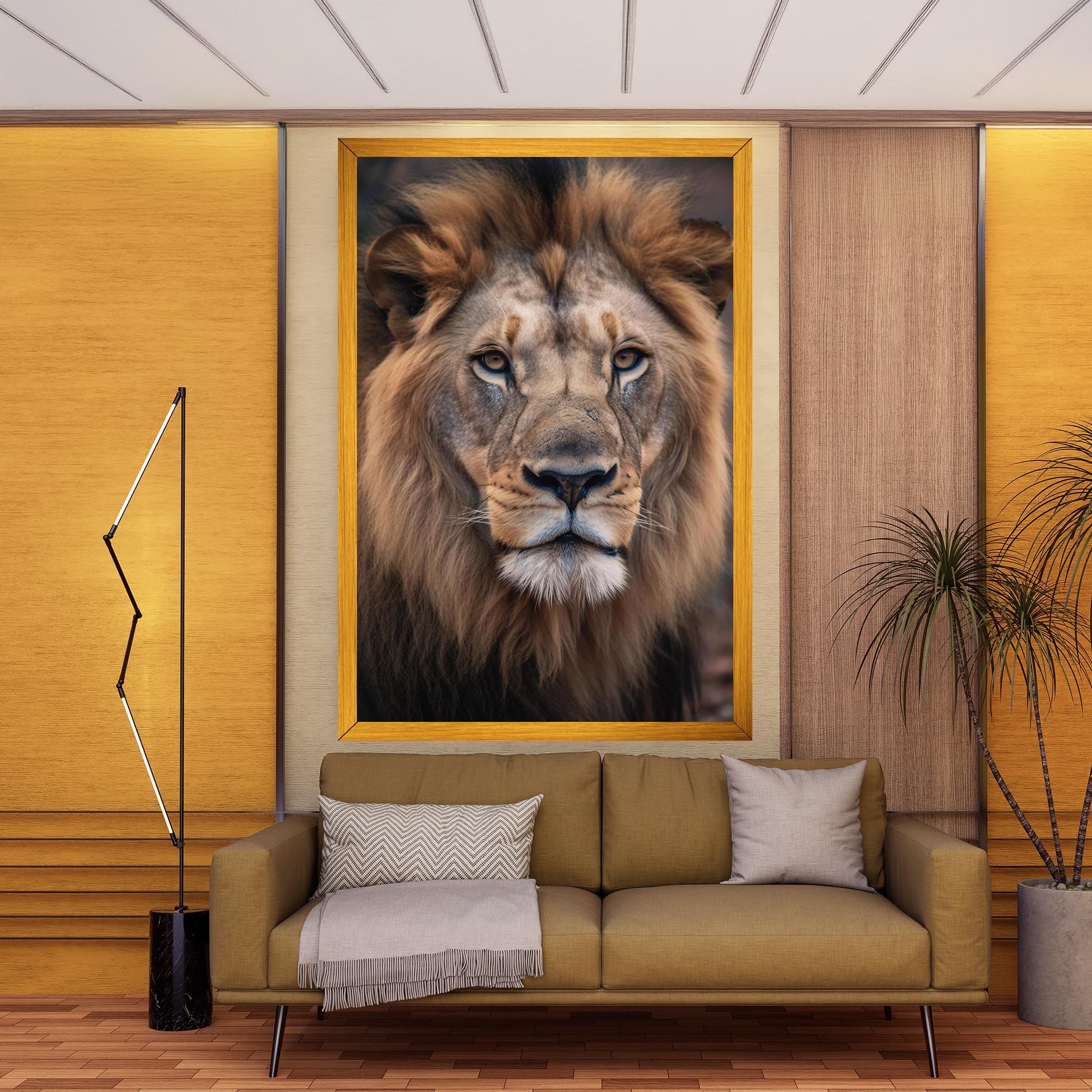 Wild Lion View mockup 9