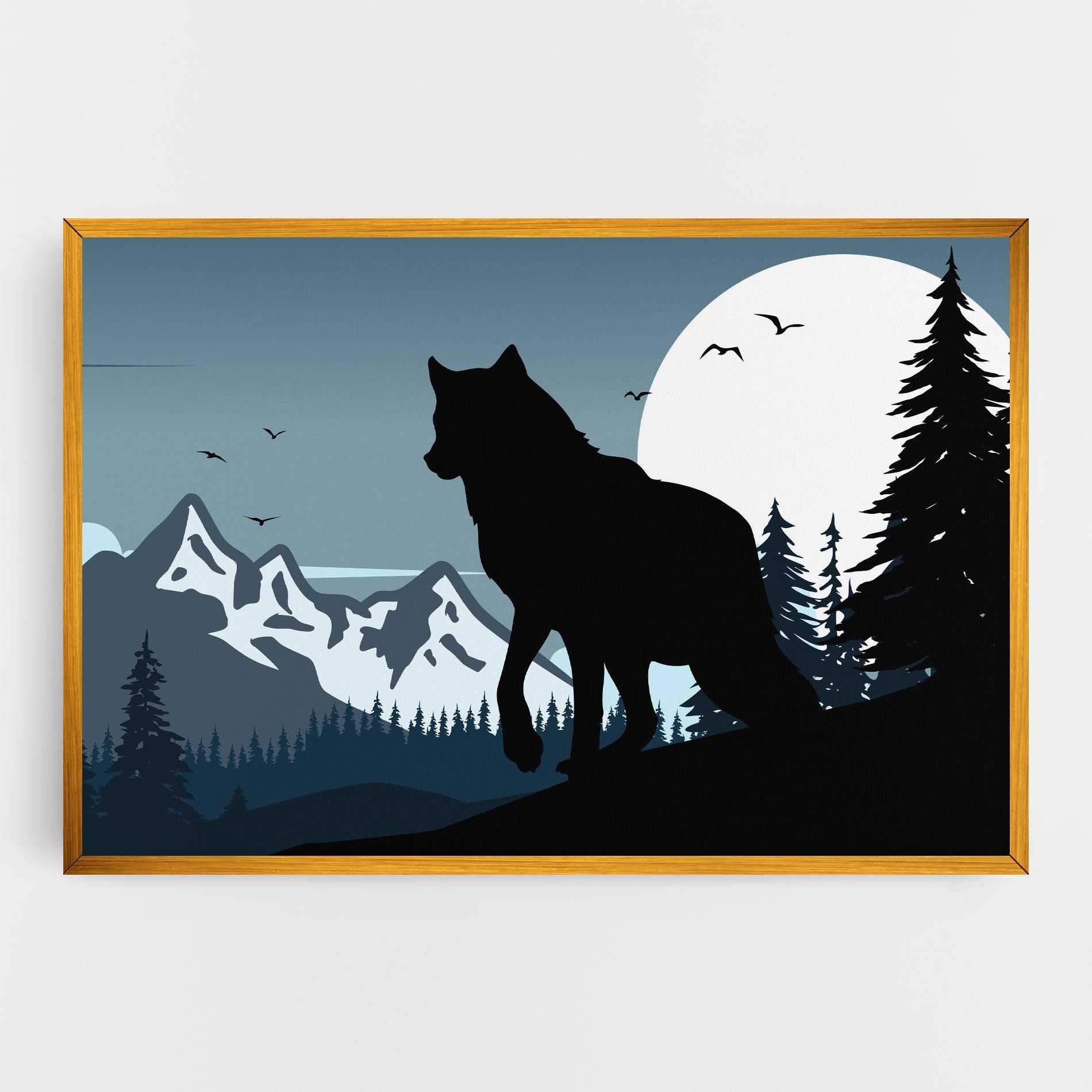 Hill Wolf mockup 0