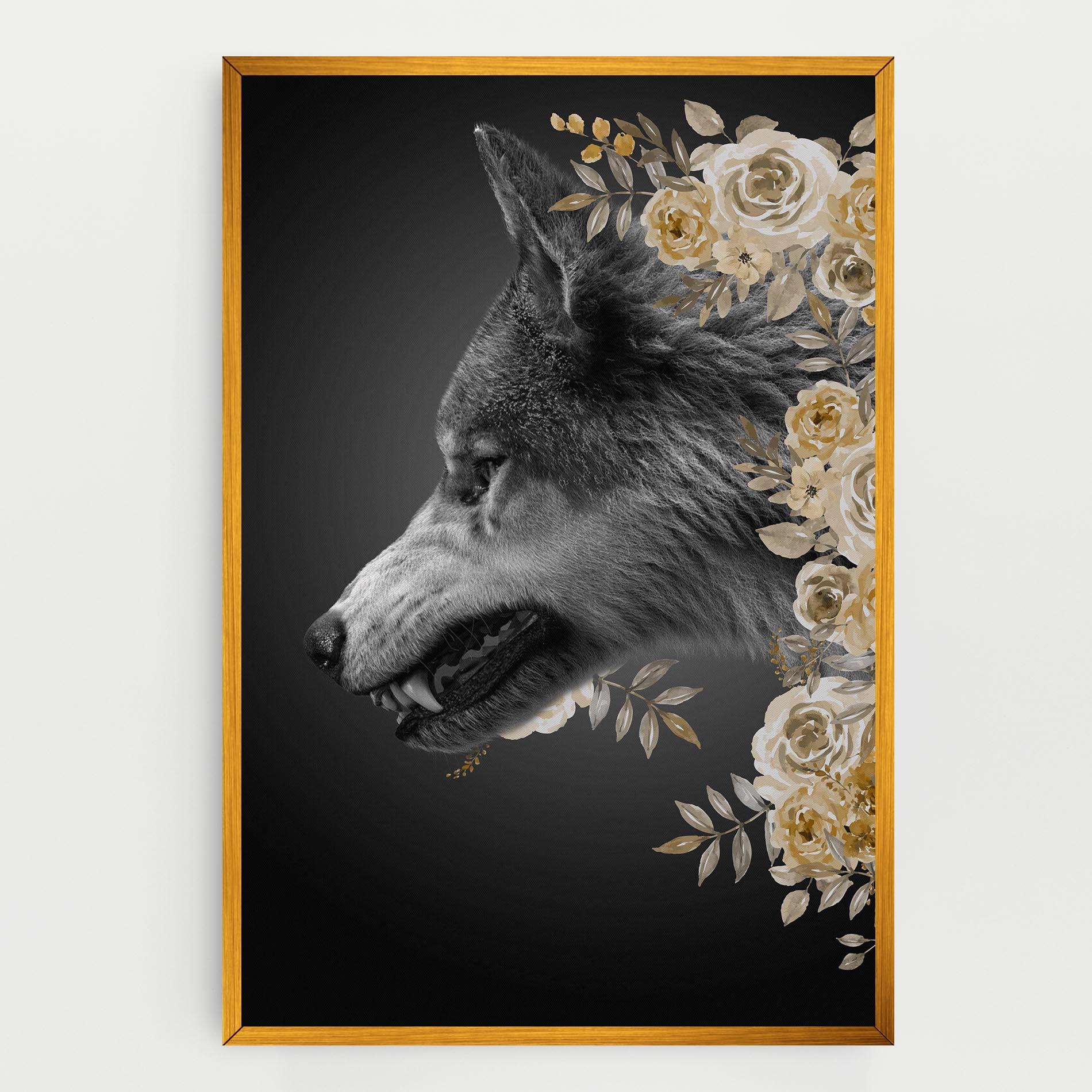 Картина на платно The Wolf In You mockup 0
