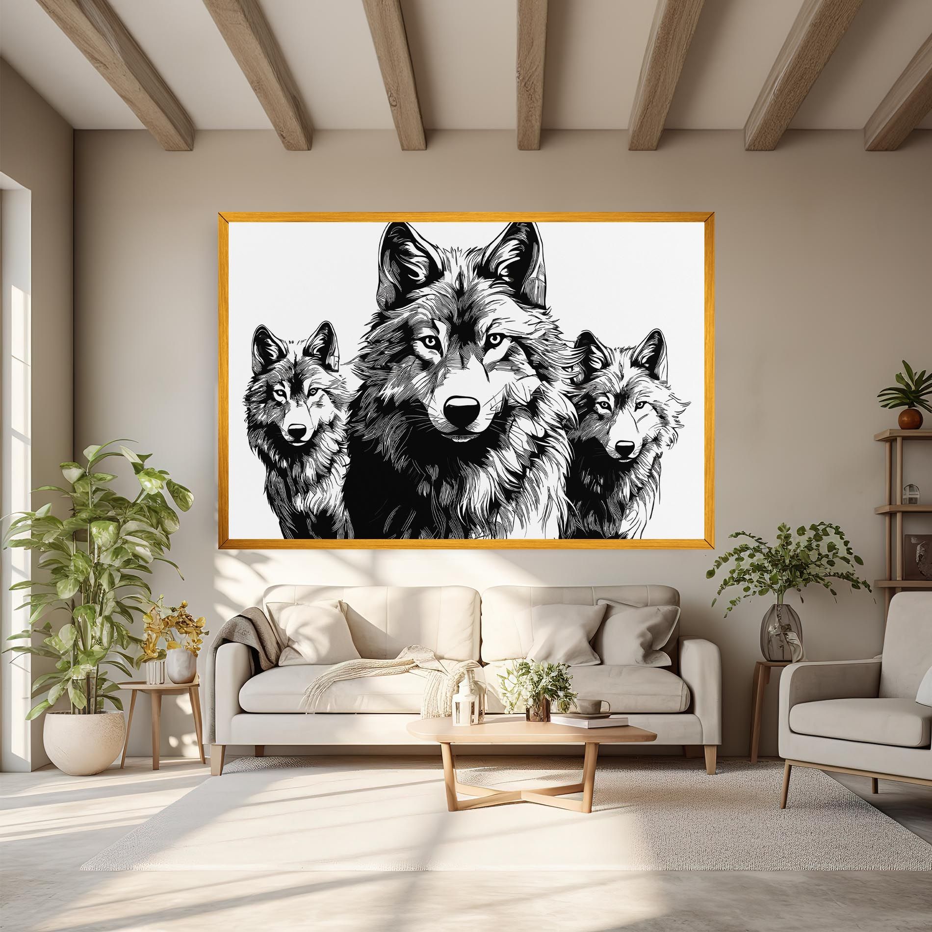 3 Wolves mockup 6