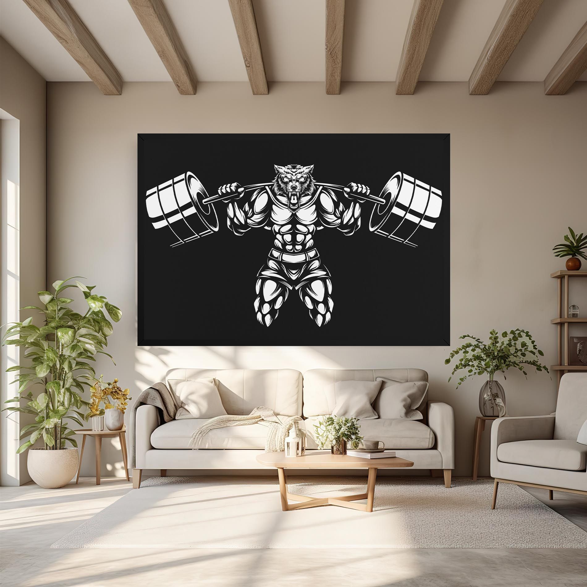 Work Out Wolf mockup 6