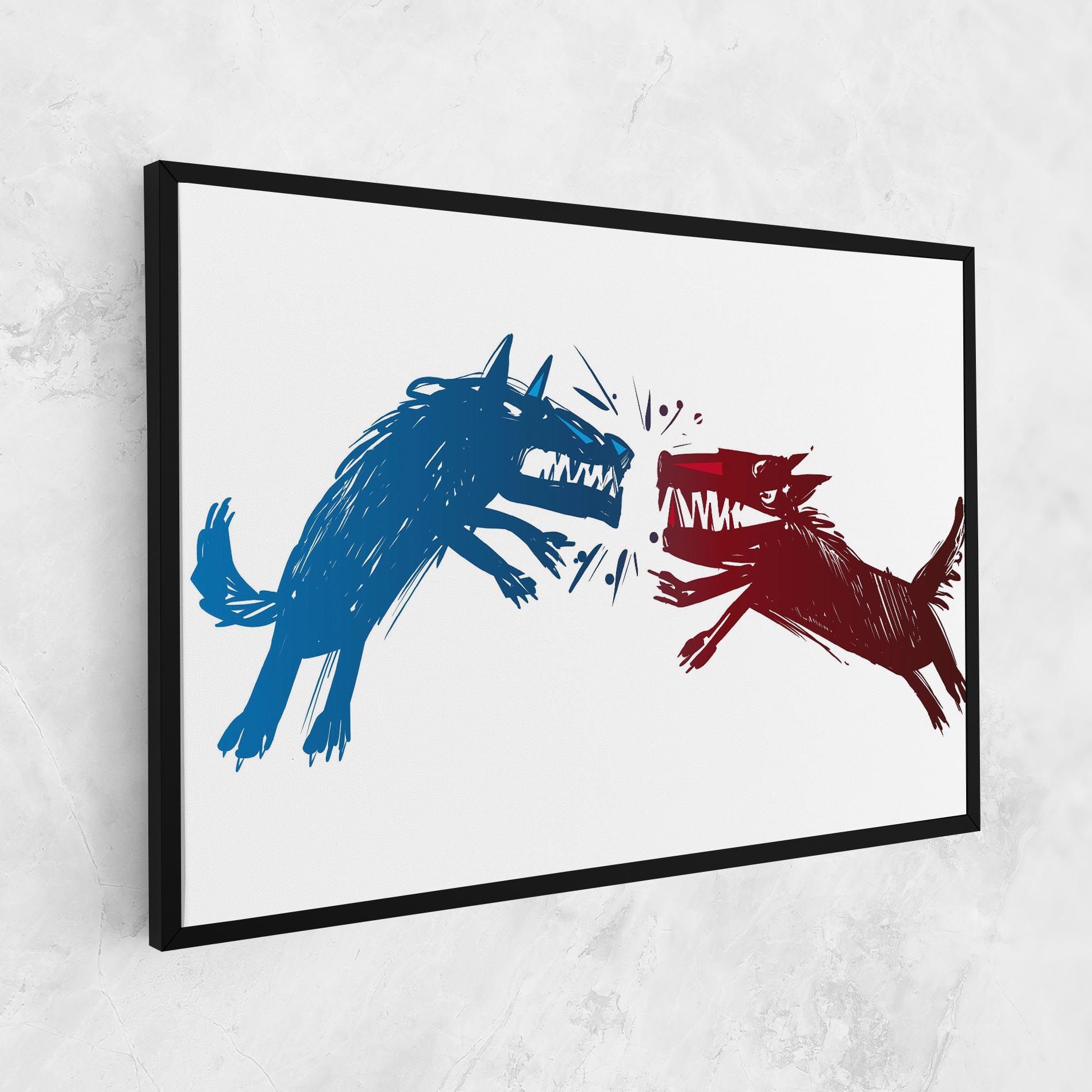 Red Blue Wolves mockup 1