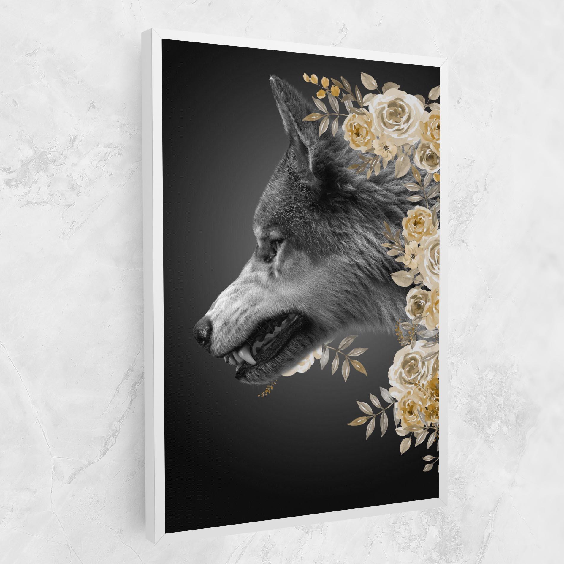 Картина на платно The Wolf In You mockup 1