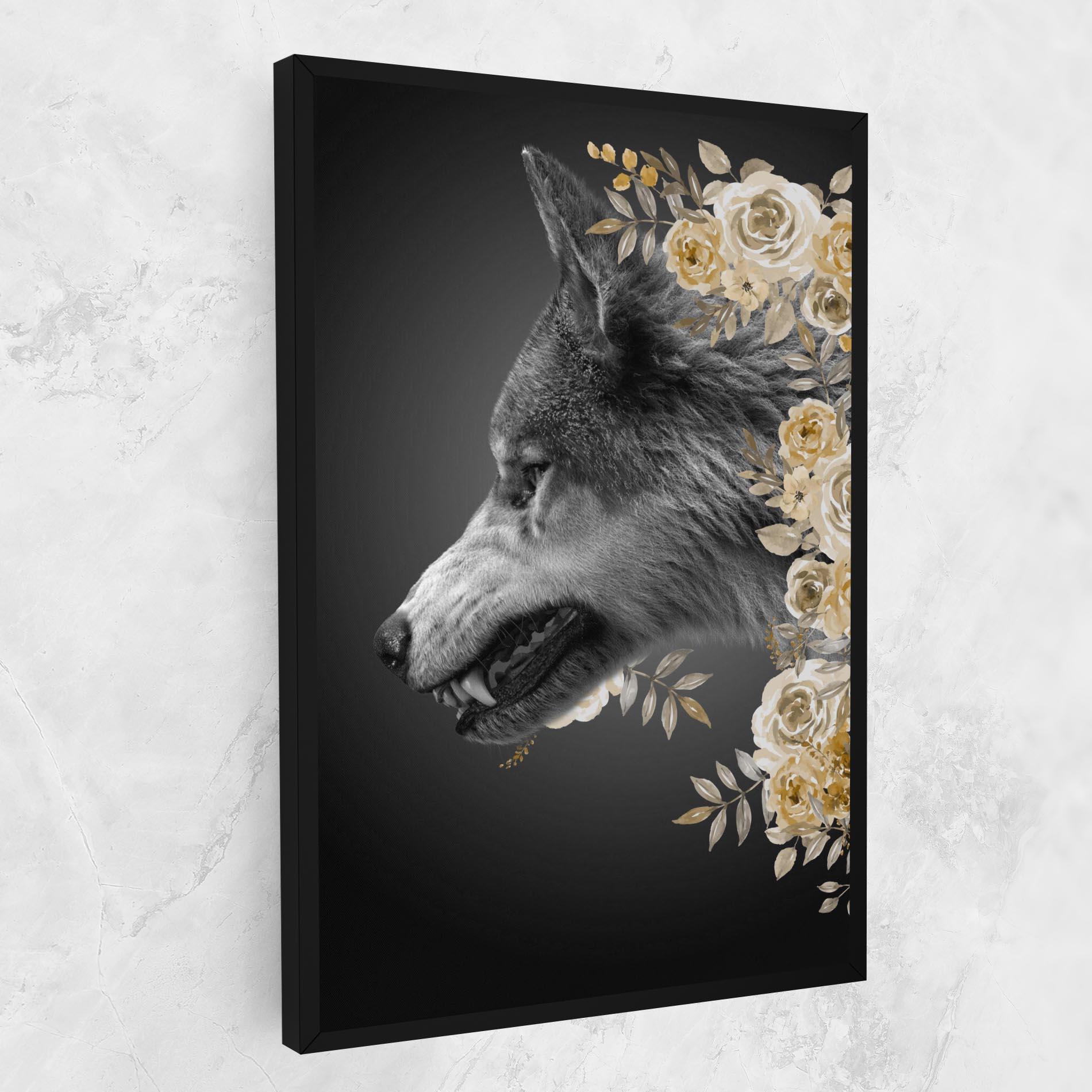 Картина на платно The Wolf In You mockup 1
