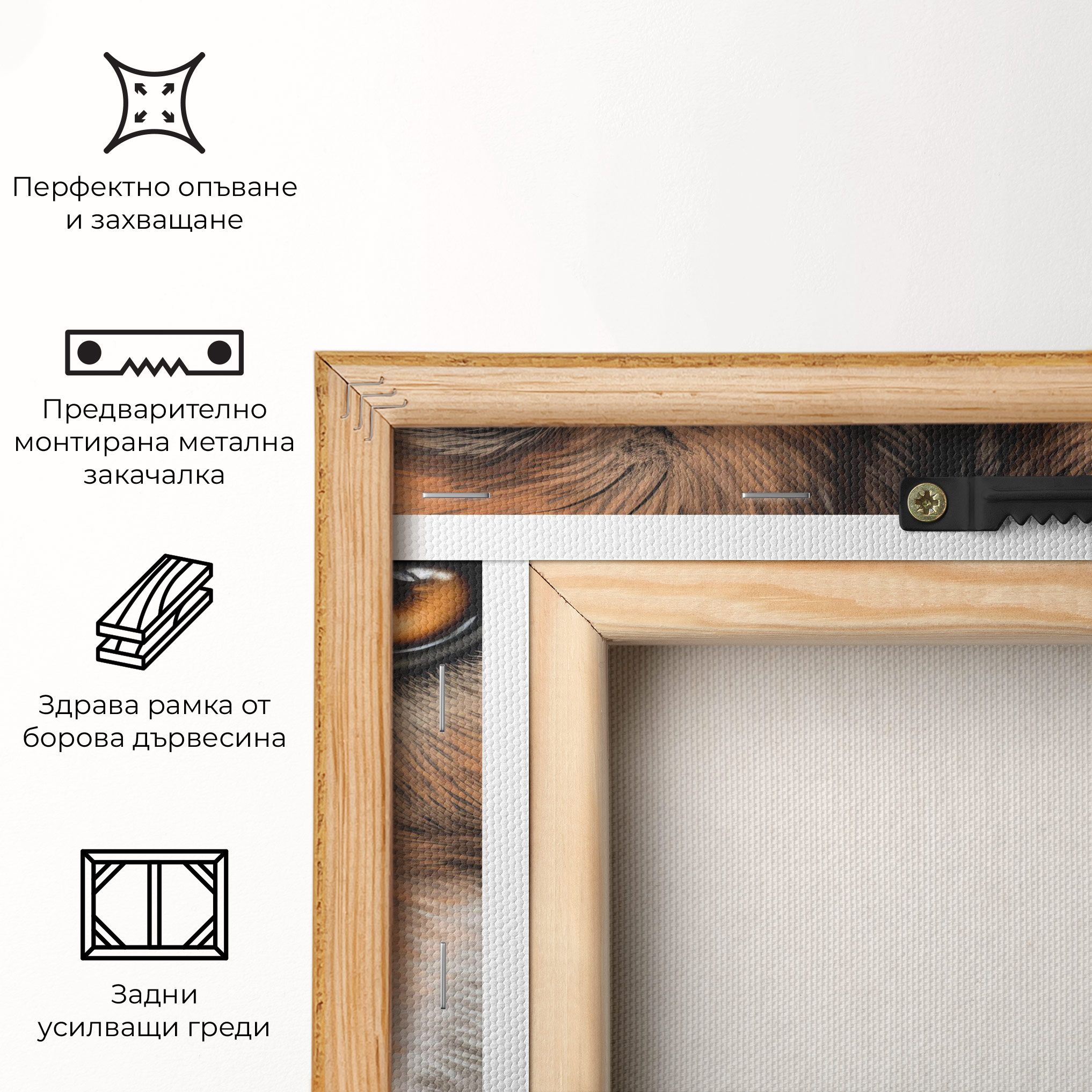 Close Up Wolf Eyes mockup 5