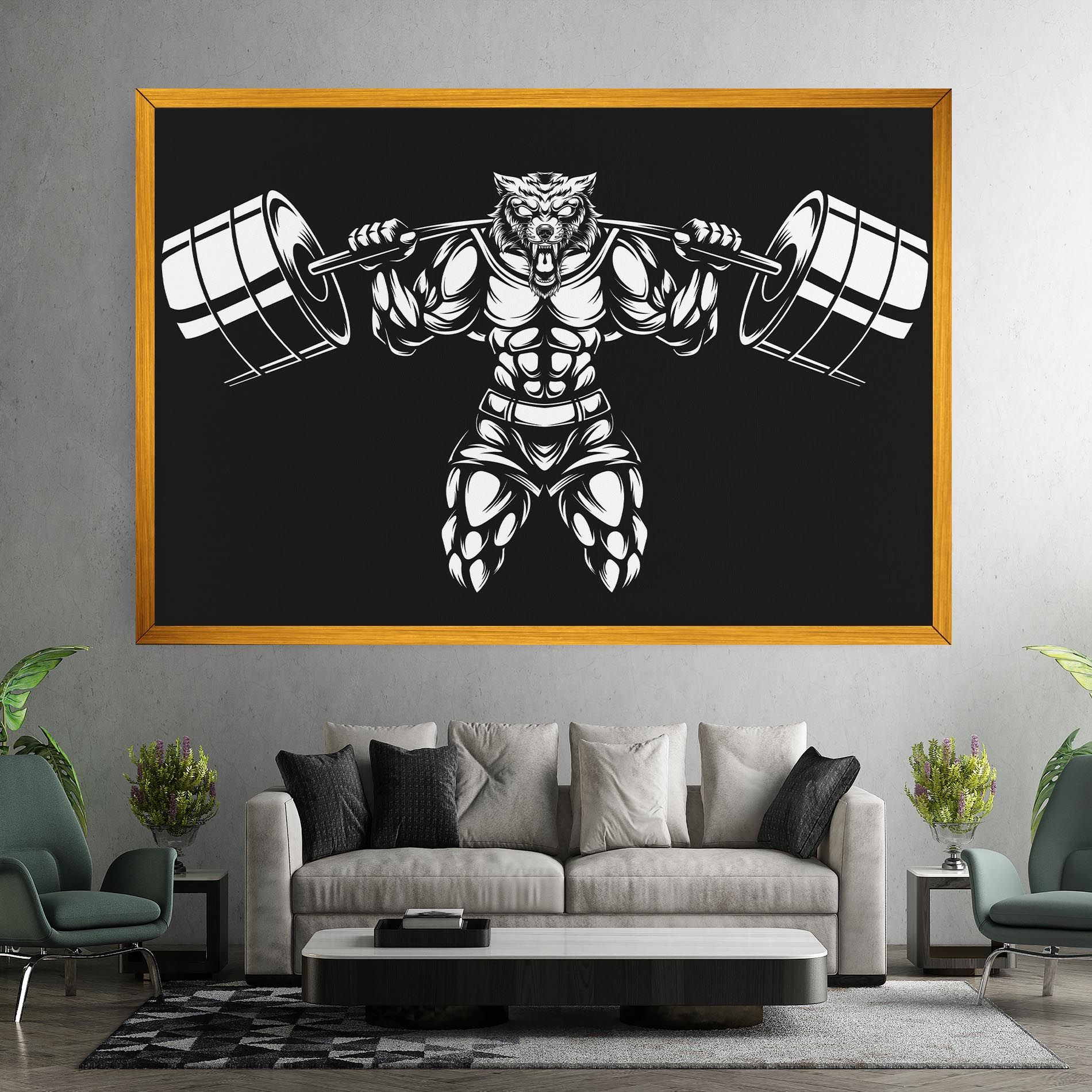 Work Out Wolf mockup 7