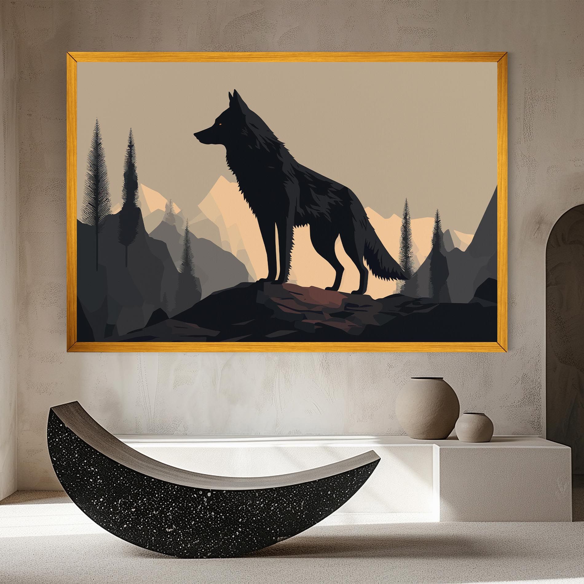 Black Wolf mockup 8