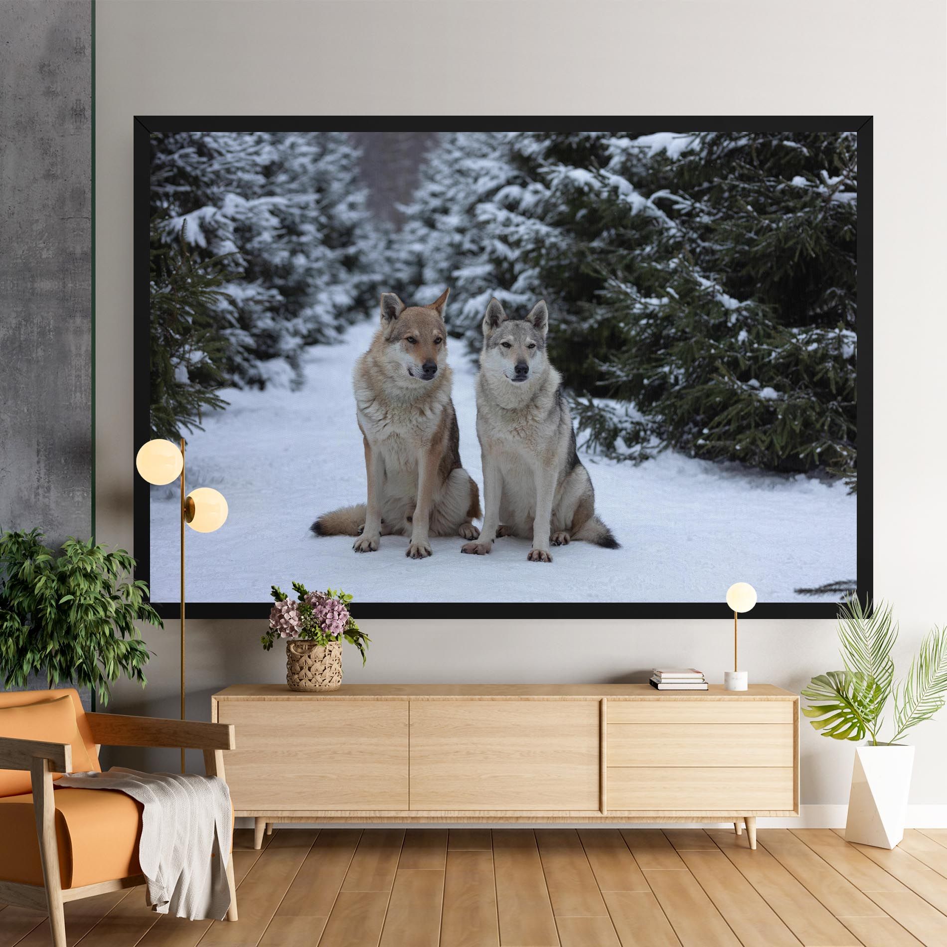 2 Wolfs Sitting mockup 9