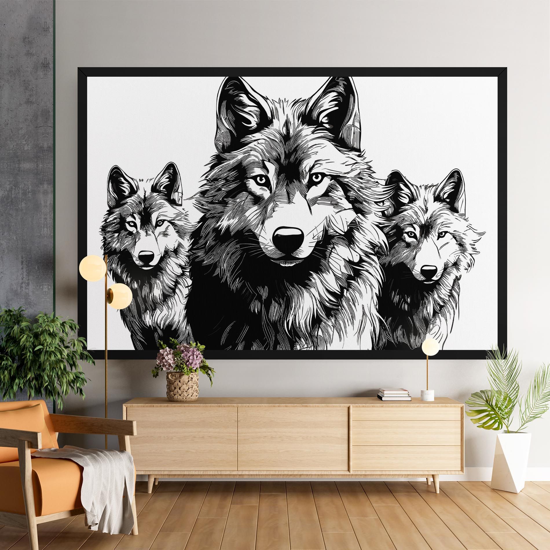 3 Wolves mockup 9