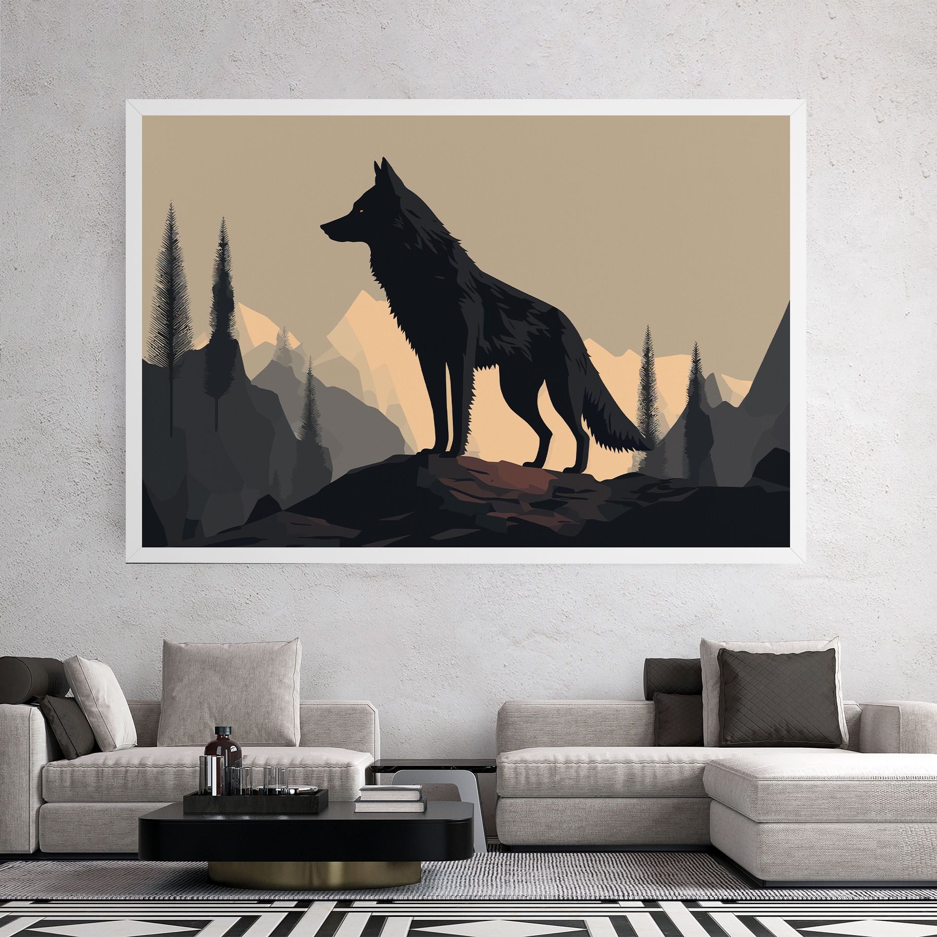 Black Wolf mockup 2