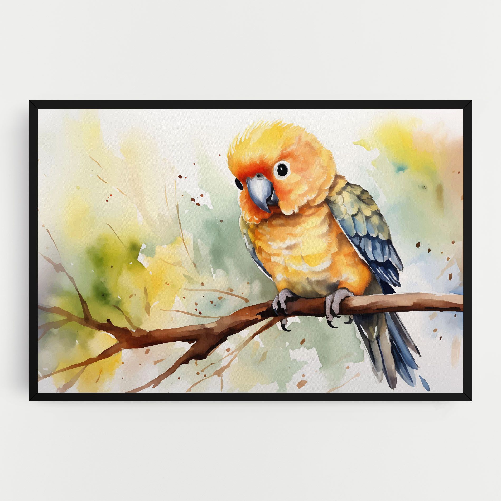 Cute Baby Parrot mockup 0