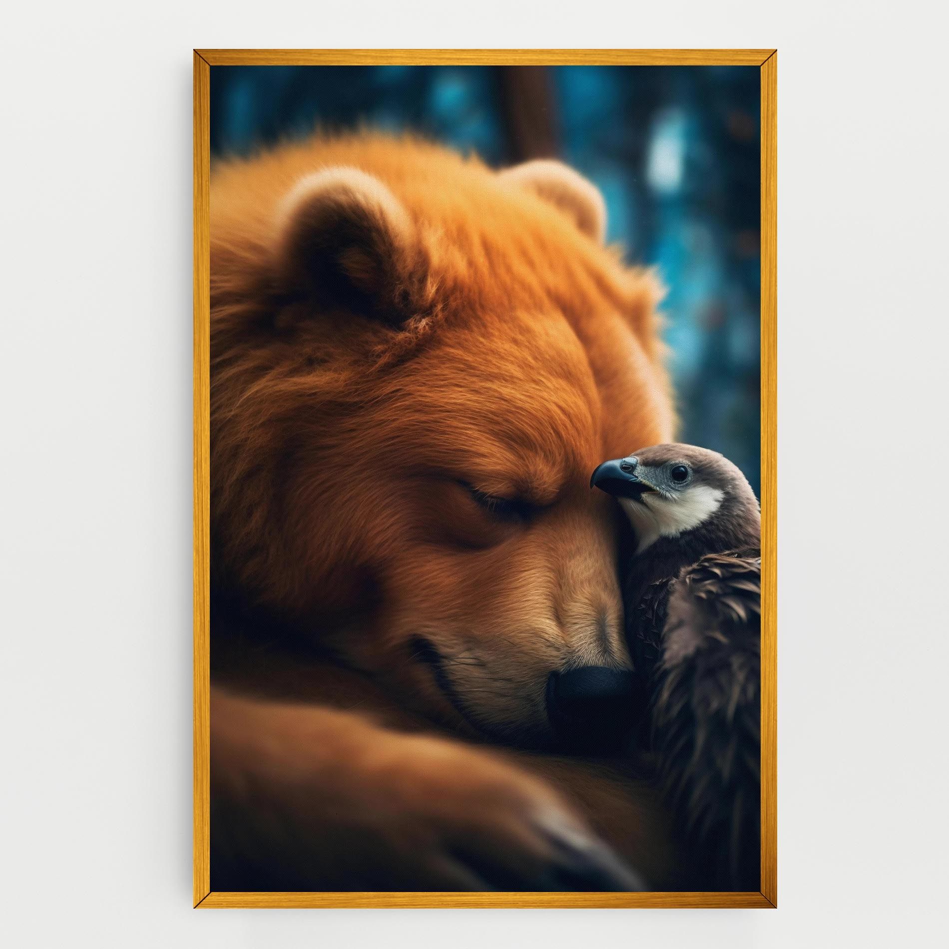 Bear With Eagle mockup 0
