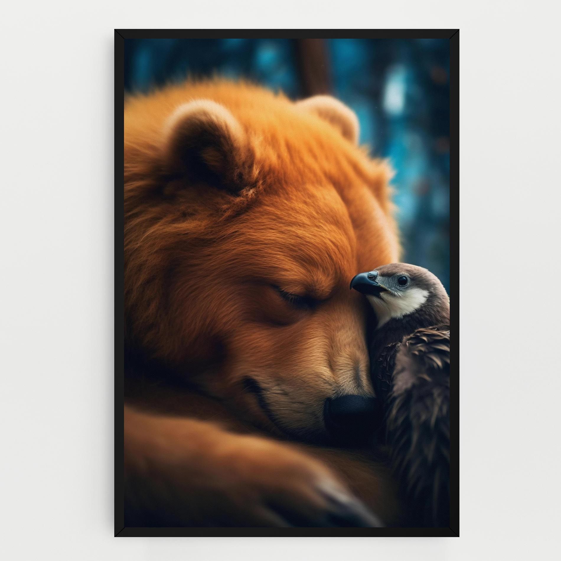 Bear With Eagle mockup 0
