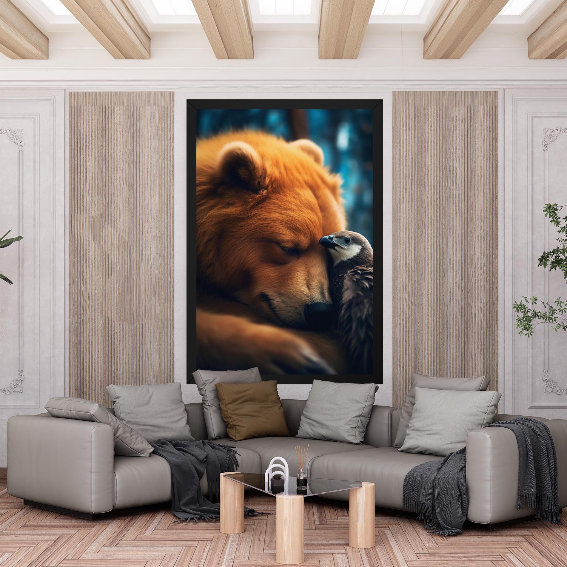 Bear With Eagle mockup 6