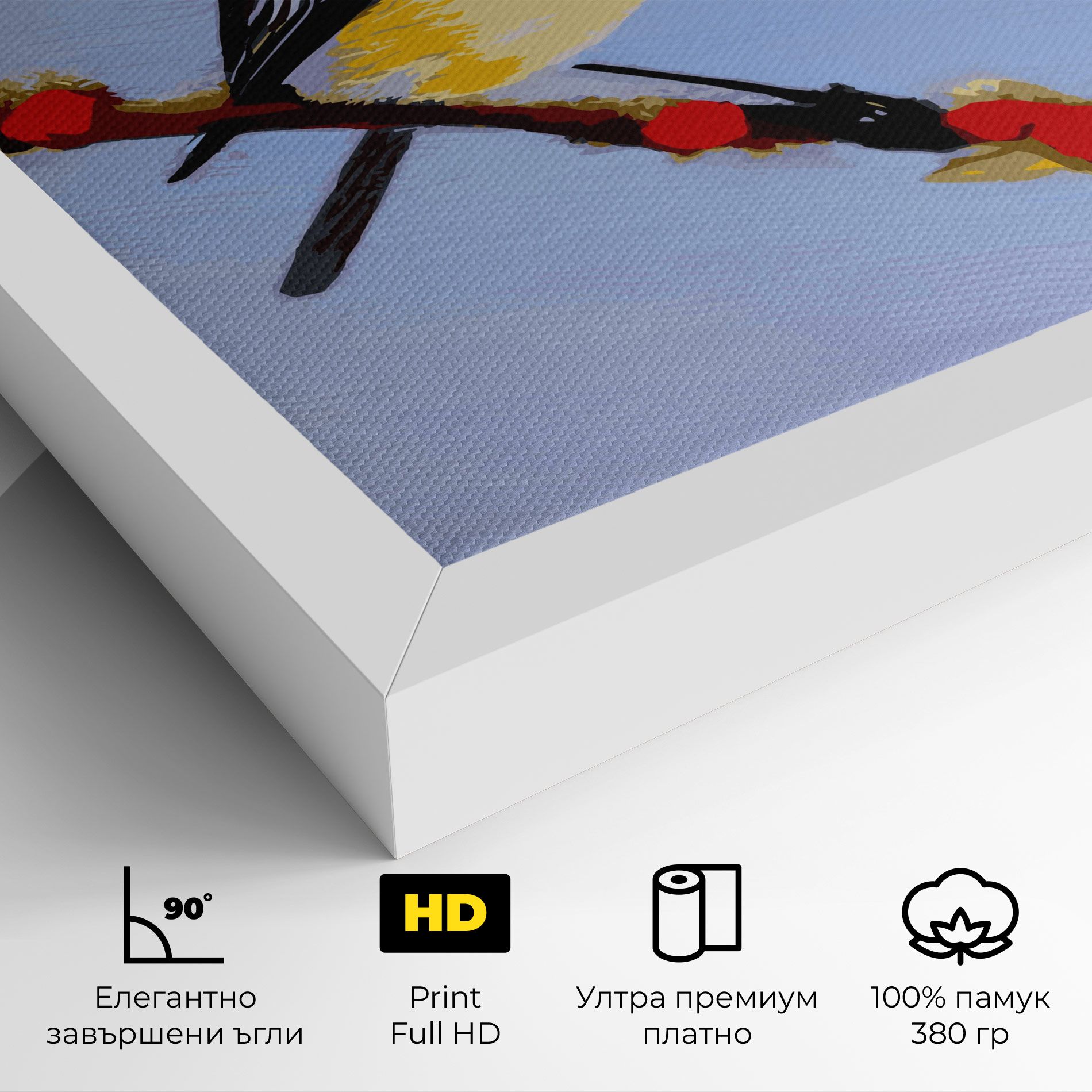 Bird Painting mockup 4