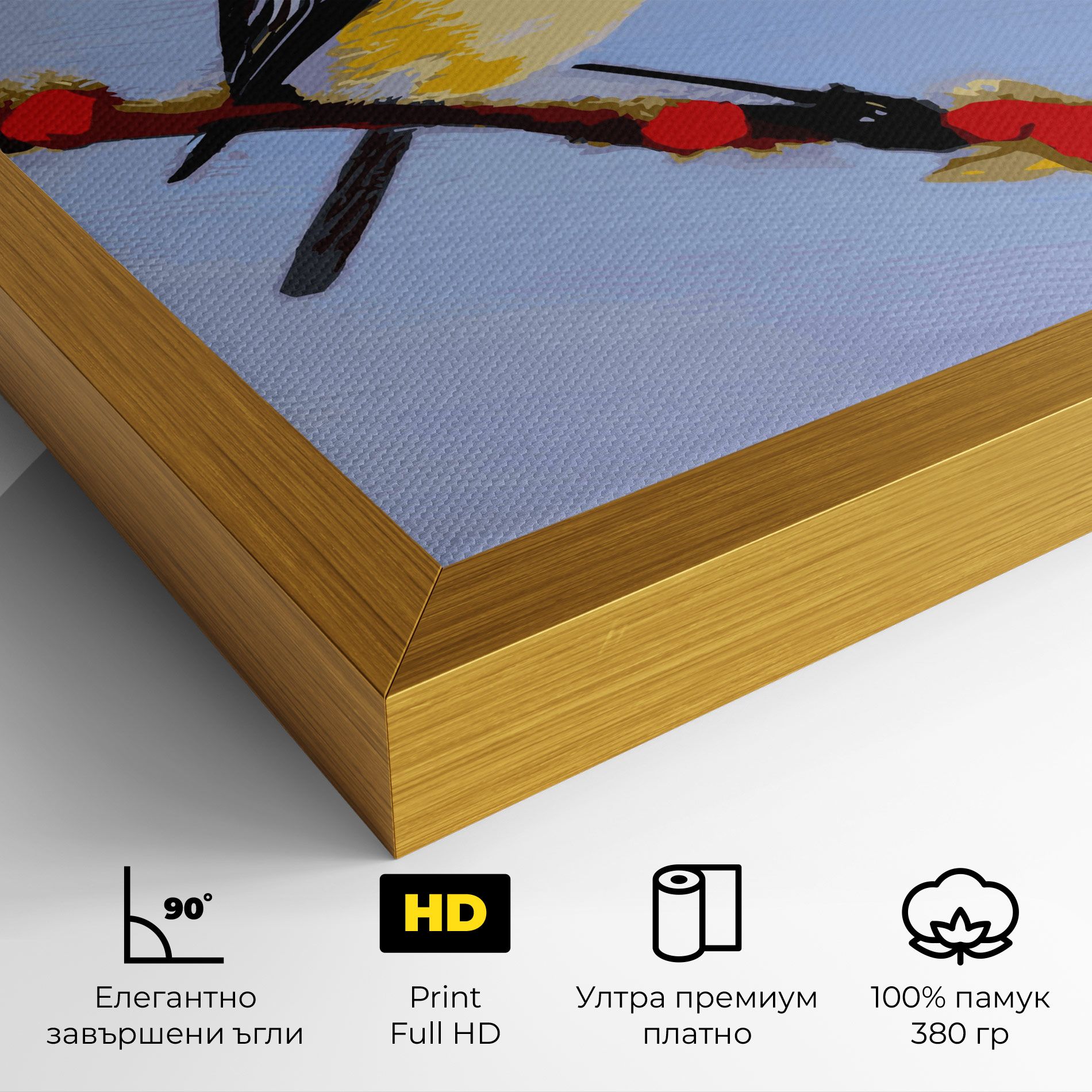 Bird Painting mockup 4