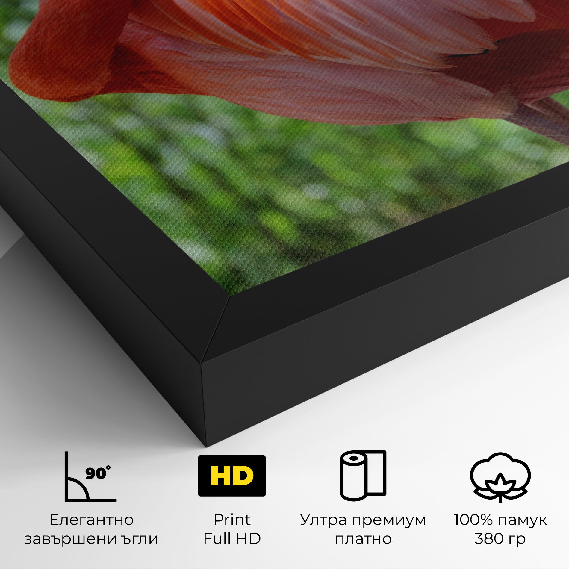 Red Flamingo mockup 4