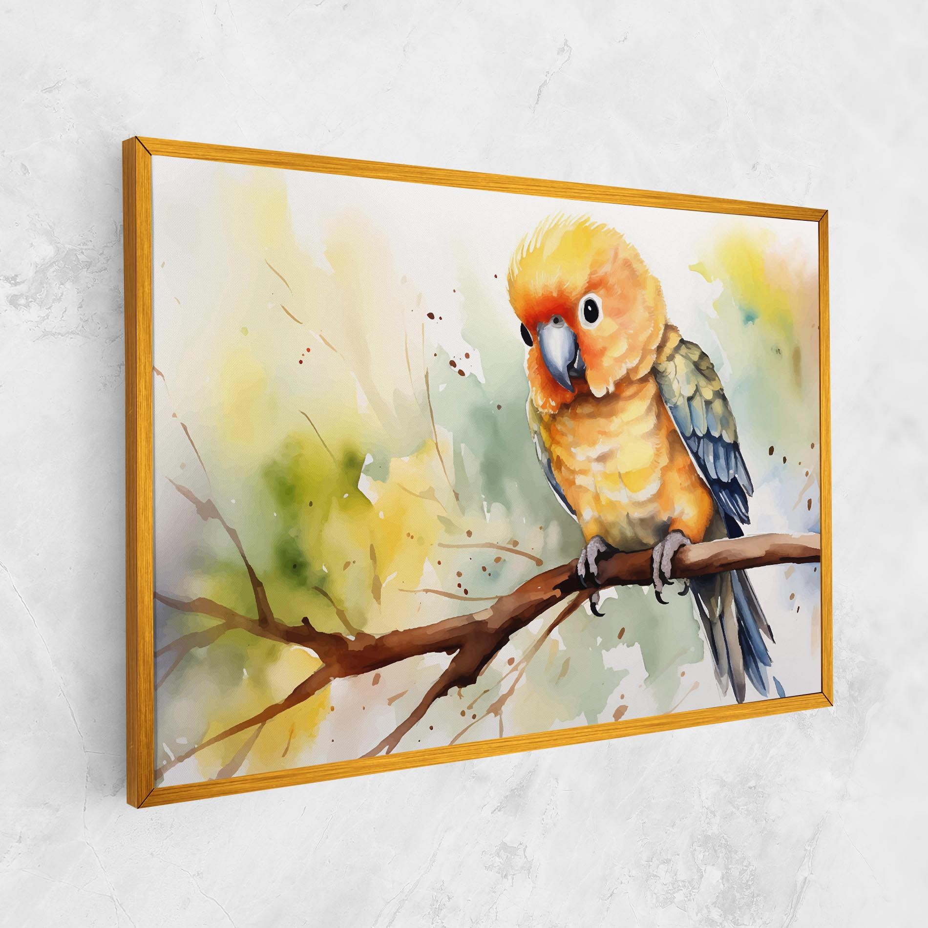 Cute Baby Parrot mockup 1