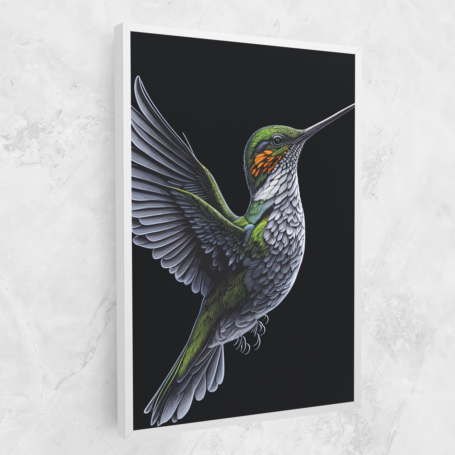Картина на платно Hummingbird mockup 1