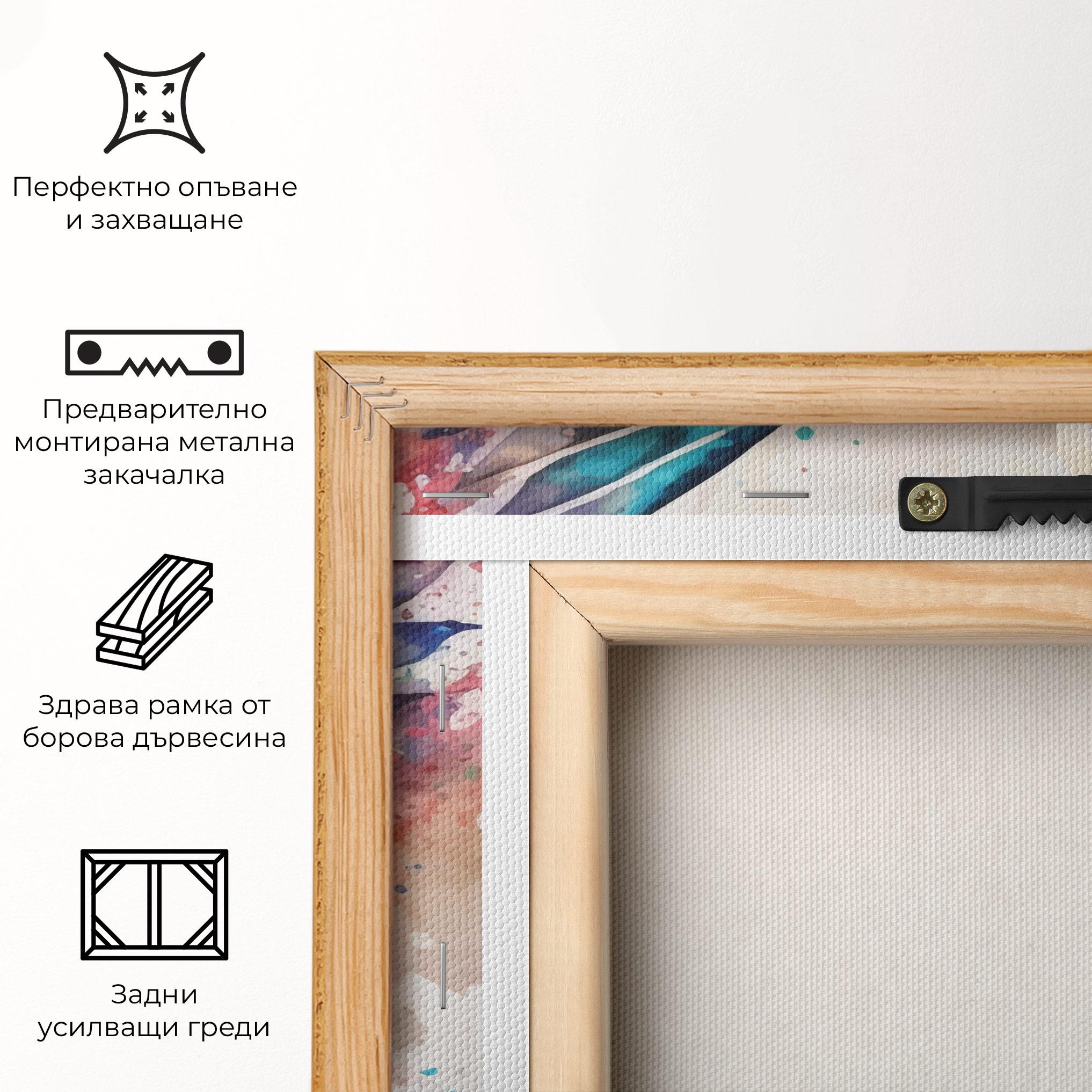 Картина на платно Painted Wings Bird mockup 5