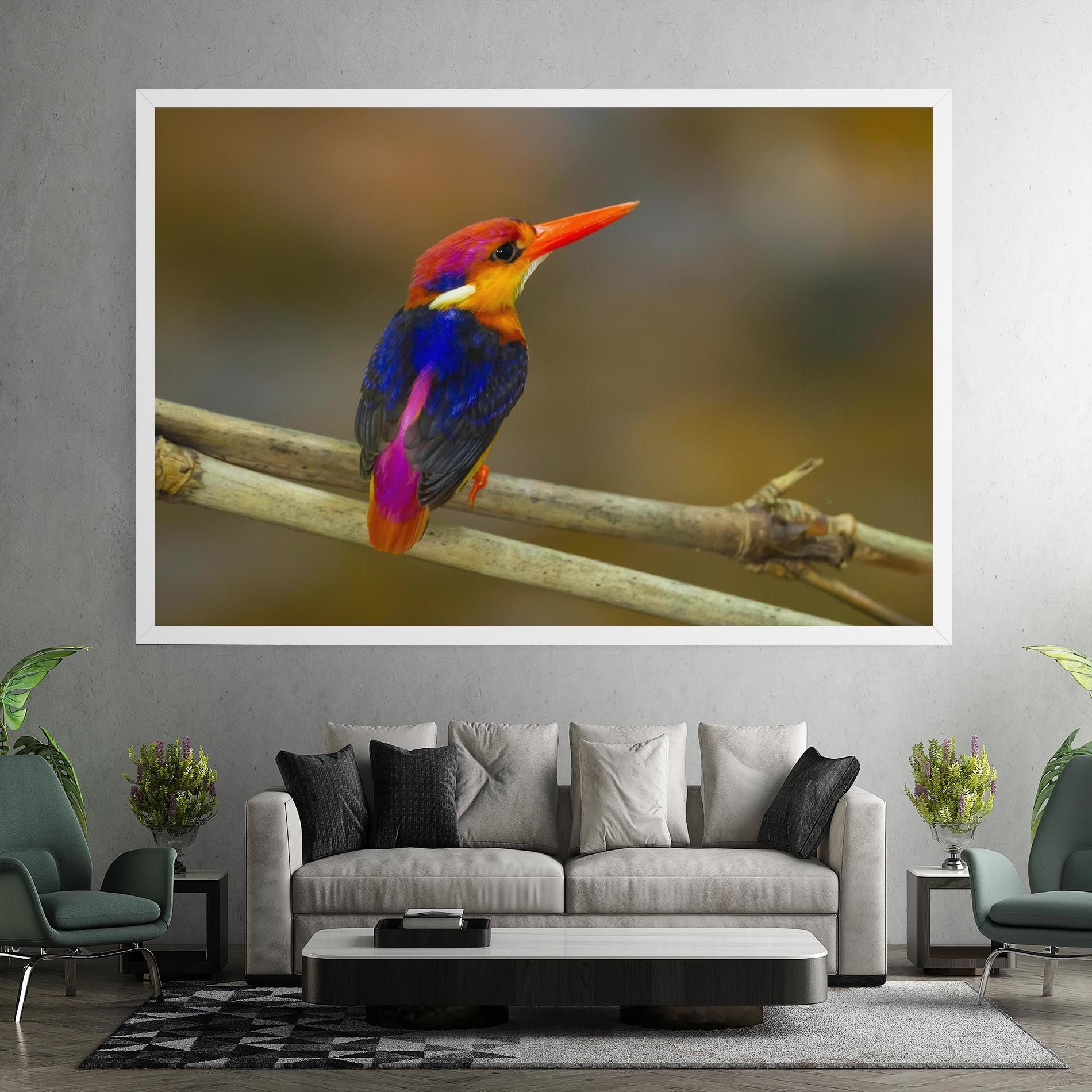 Colorful Bird mockup 7