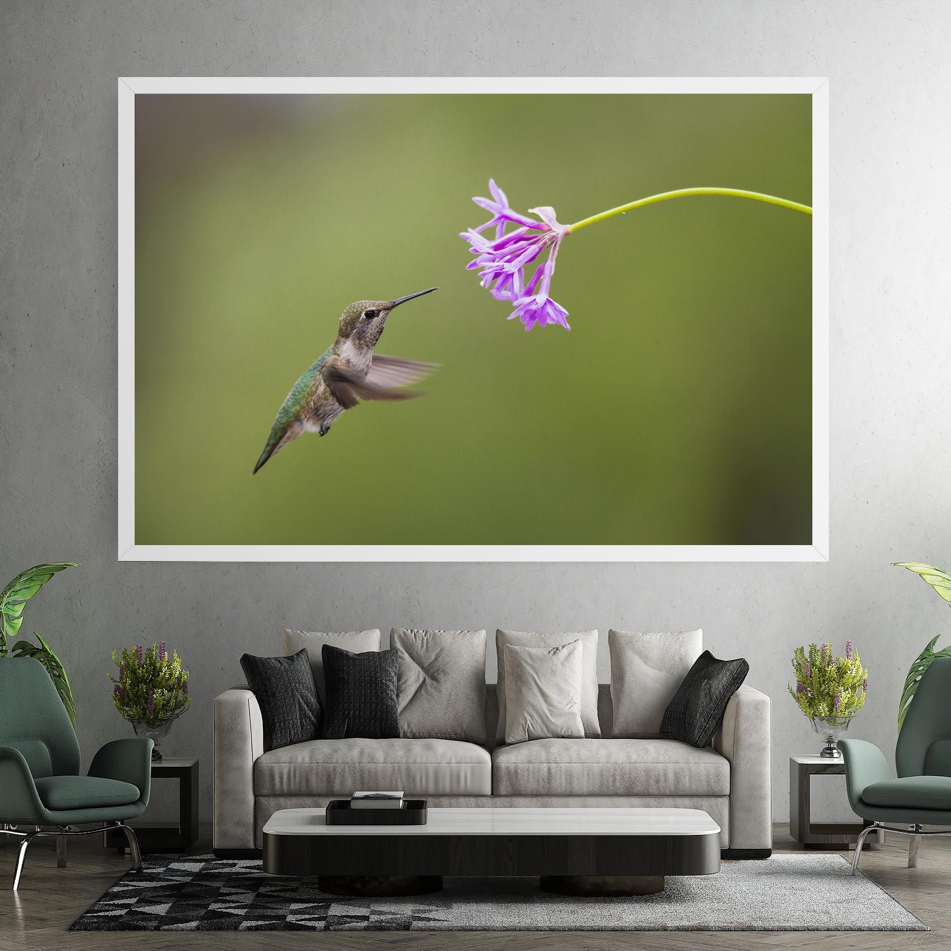 Cute Hummingbird mockup 7