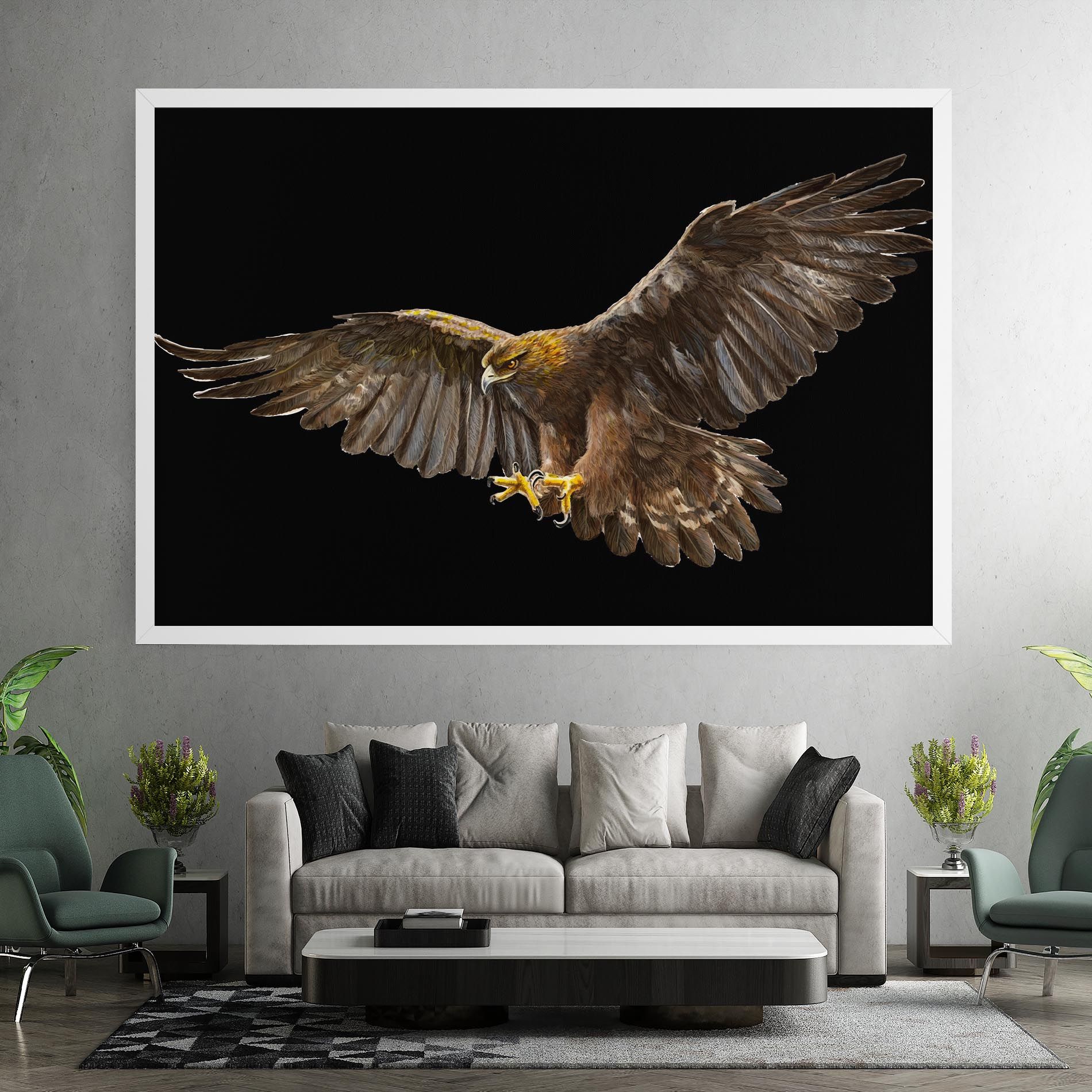 Eagle On Black mockup 7