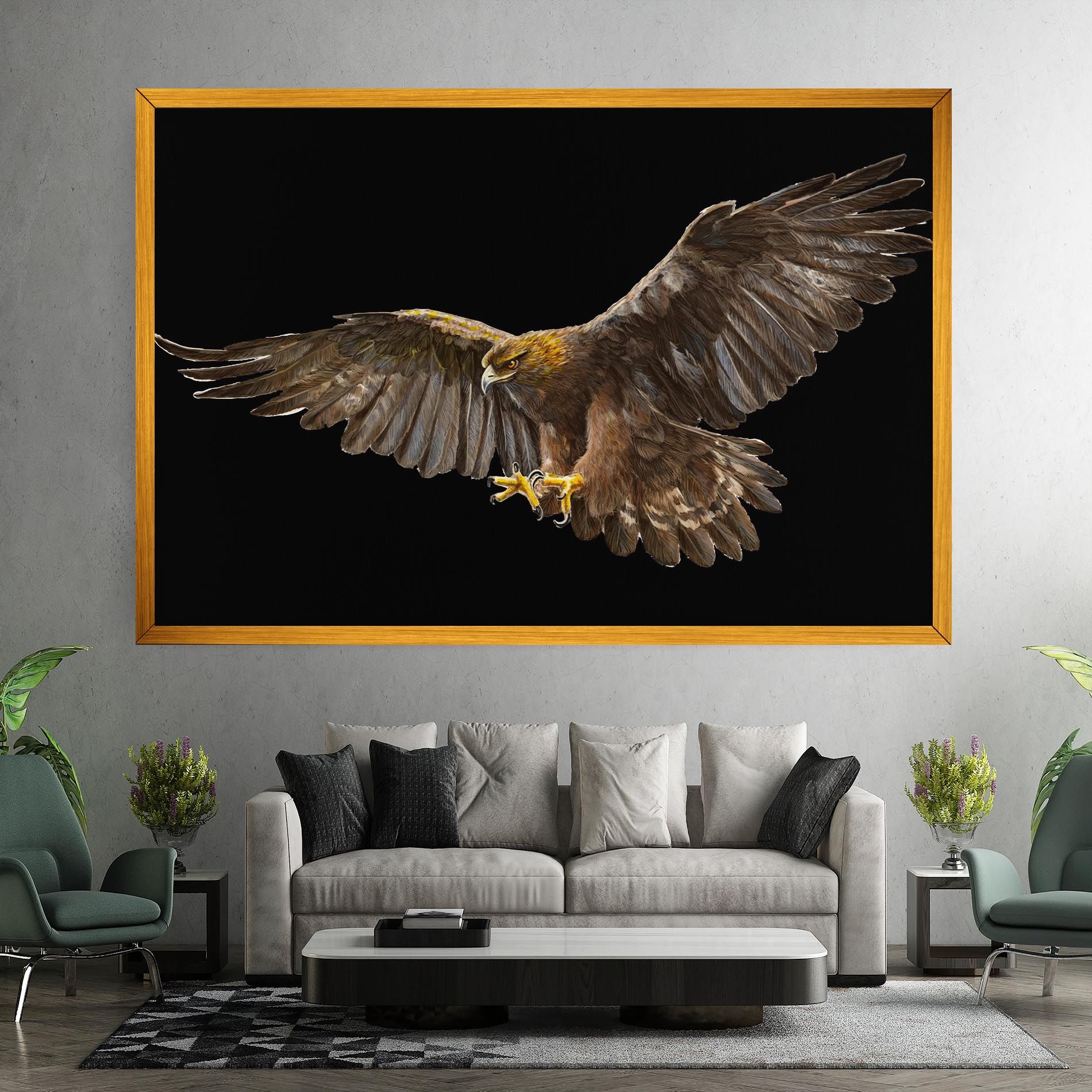 Eagle On Black mockup 7