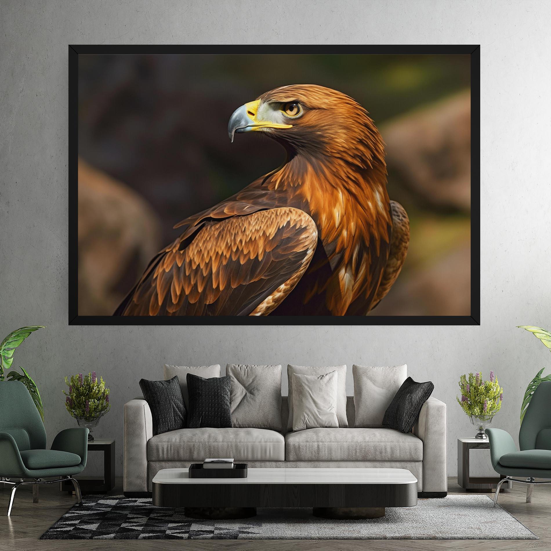 Картина на платно Brown Eagle mockup 7