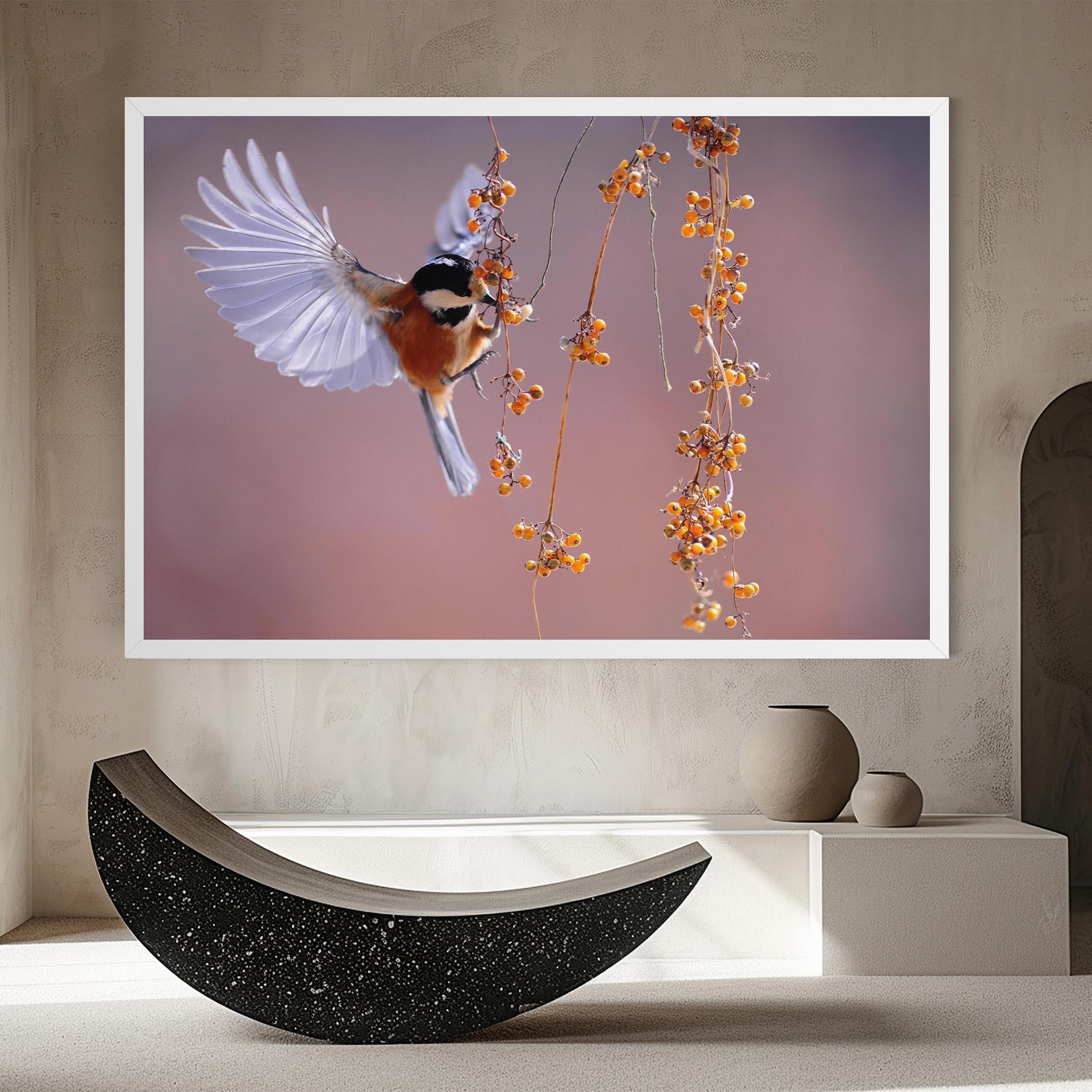 Картина на платно Woodpecker mockup 8